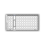 Metal Bridge To Fix Emergency Backups, For 2x2 and 2x4 Panels - Bees Lighting