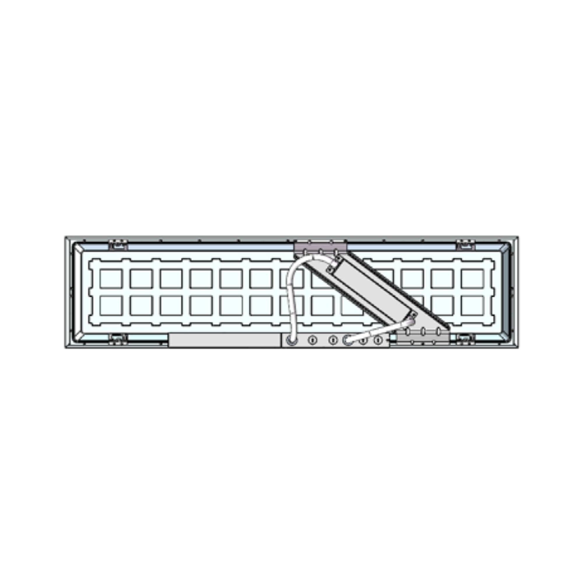 Metal Bridge To Fix Emergency Backups, For 2x4 Panels - Bees Lighting
