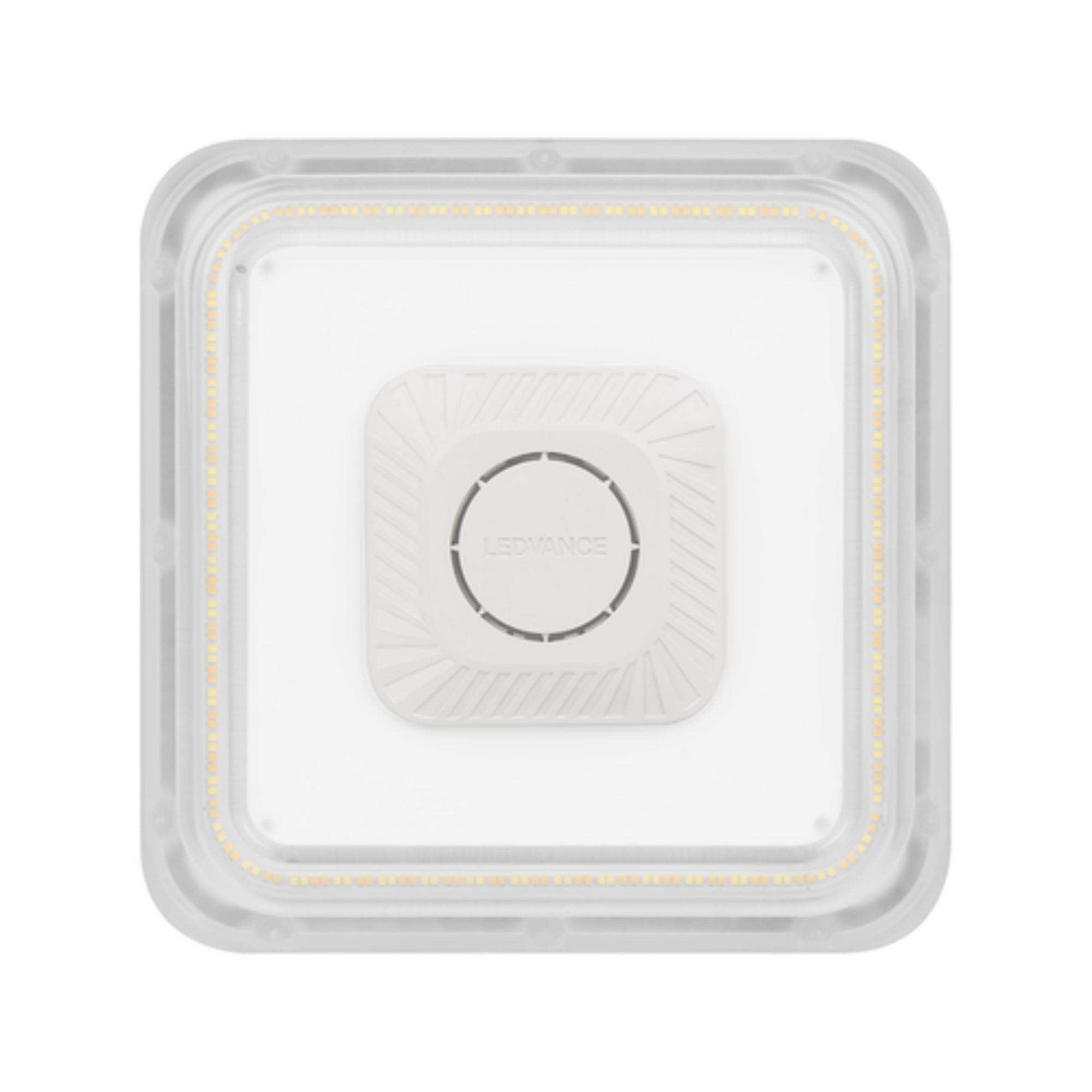 10x10" LED Canopy Light, 60W, 9000 Lumens, 30K/40K/50K, 120-347V, White