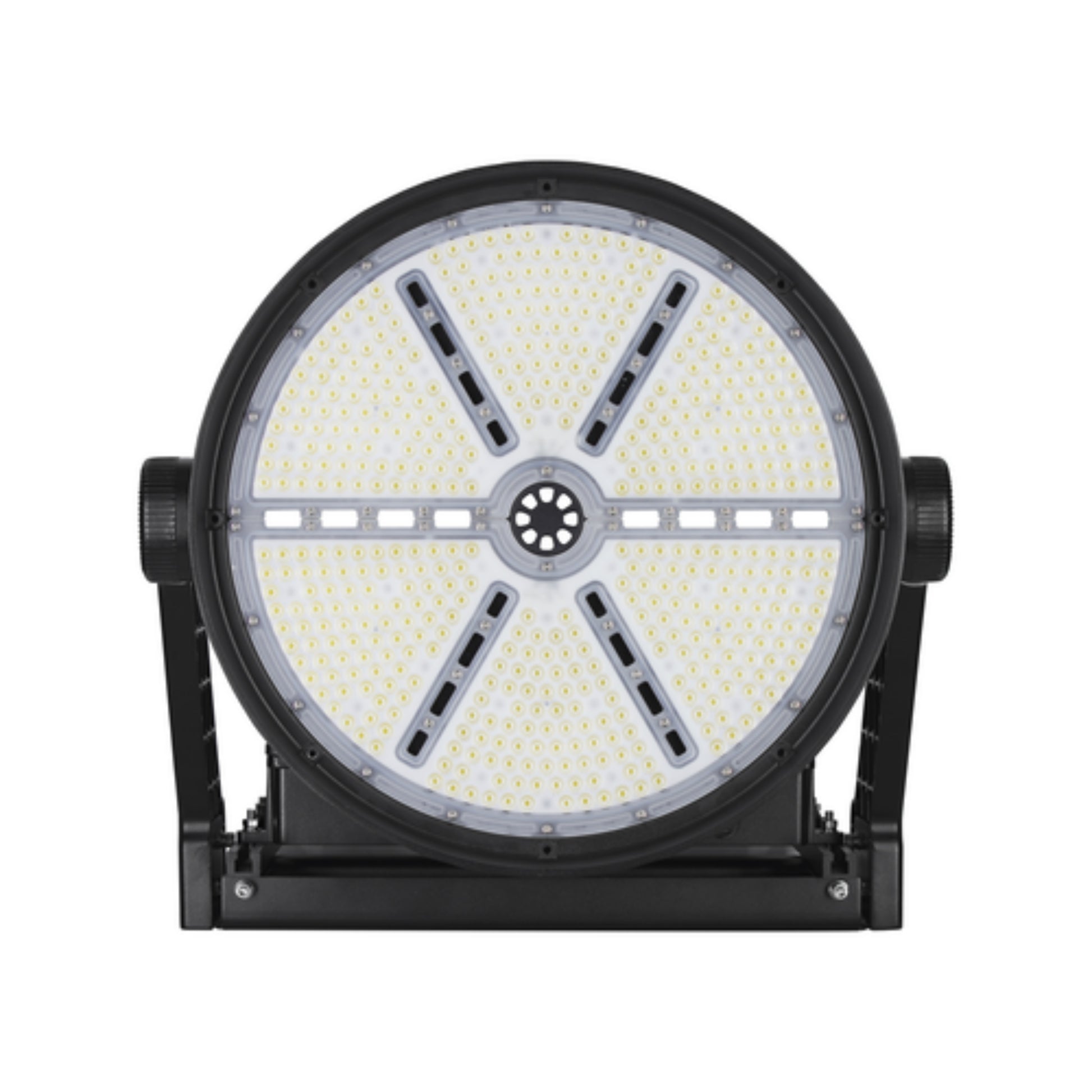 LED Sports Light, 1200W, 174000 Lumens, 5000K, 200-480V, Trunnion - Bees Lighting