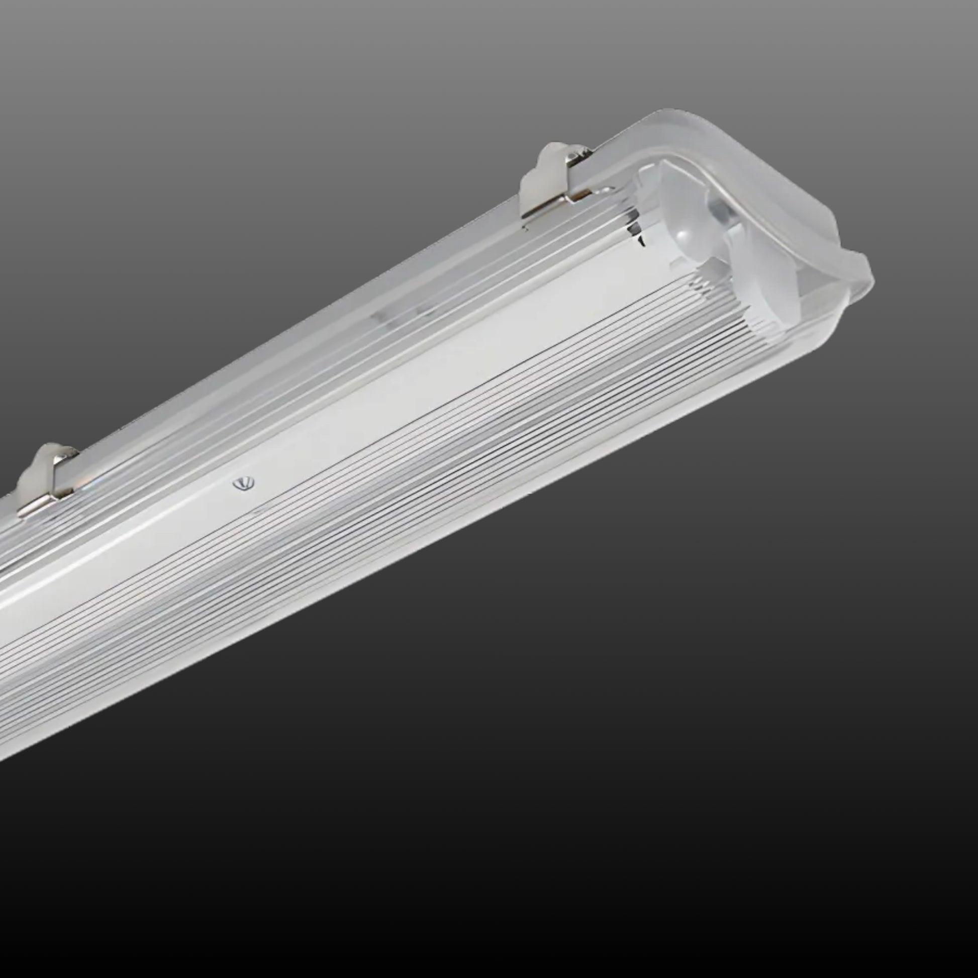 4ft LED Tube Ready Vapor Tight, 2-Lamp Type-B T8 Ballast Free, Bulbs Not Included - Bees Lighting