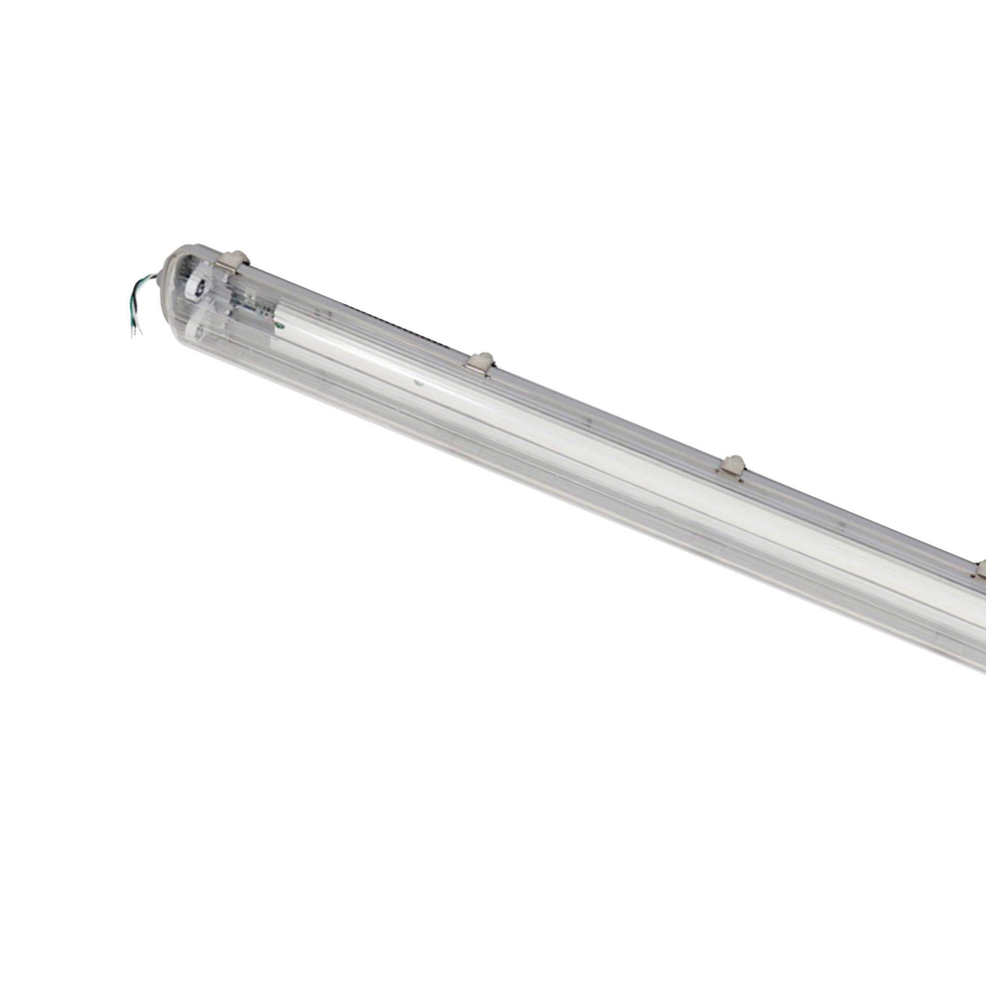4ft LED Tube Ready Vapor Tight, 2-Lamp Type-B T8 Ballast Free, Bulbs Not Included