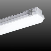 4ft LED Vapor Tight Light, 50W, 7000 Lumens, 35K/40K/50K, 120-347V, Battery Backup