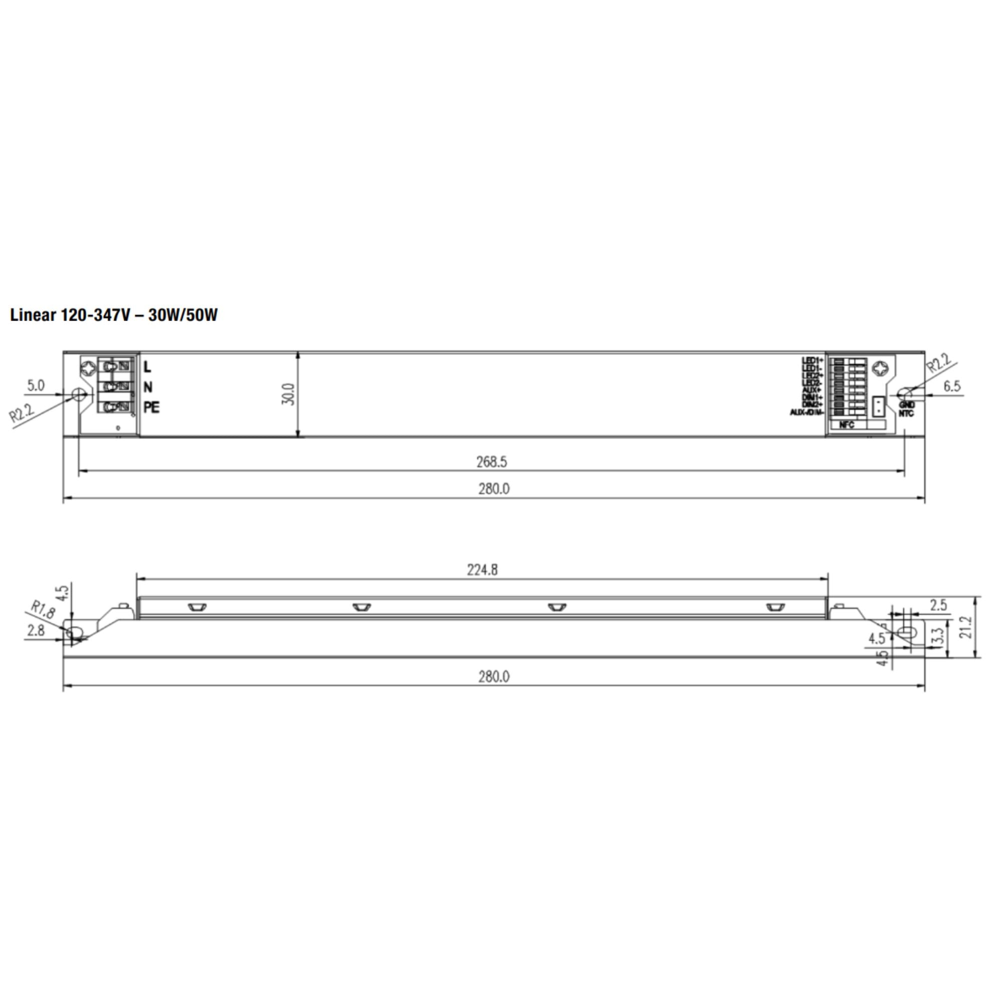 Sylvania tapTronic SYLV-75897 50W LED Driver | NFC Programmable