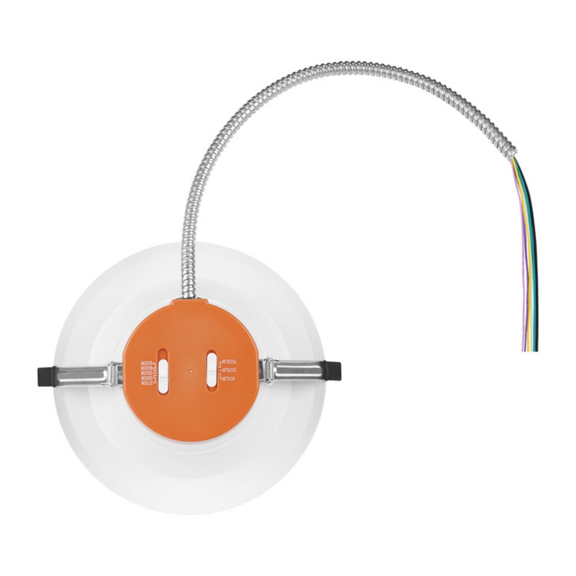 Sylvania 67688 8 in. Open Deep Regressed Downlight 15W 1500 Lumens Selectable CCT 120-277V