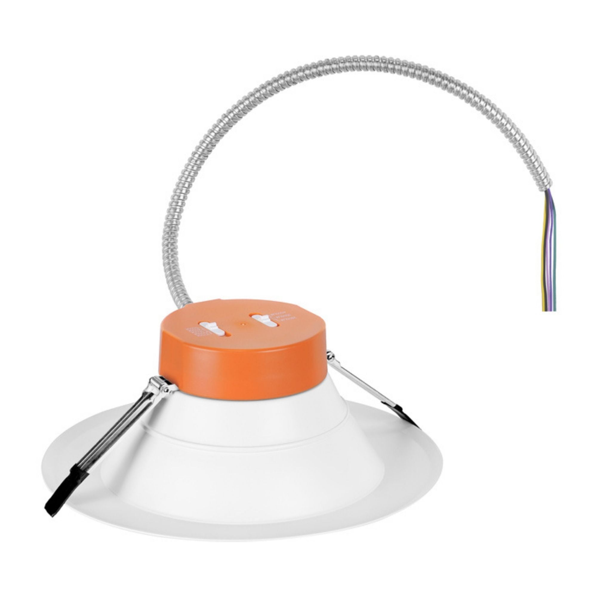 Sylvania 67690 10 in. Open Deep Regressed Downlight 37W 4500 Lumens Selectable CCT 120-277V
