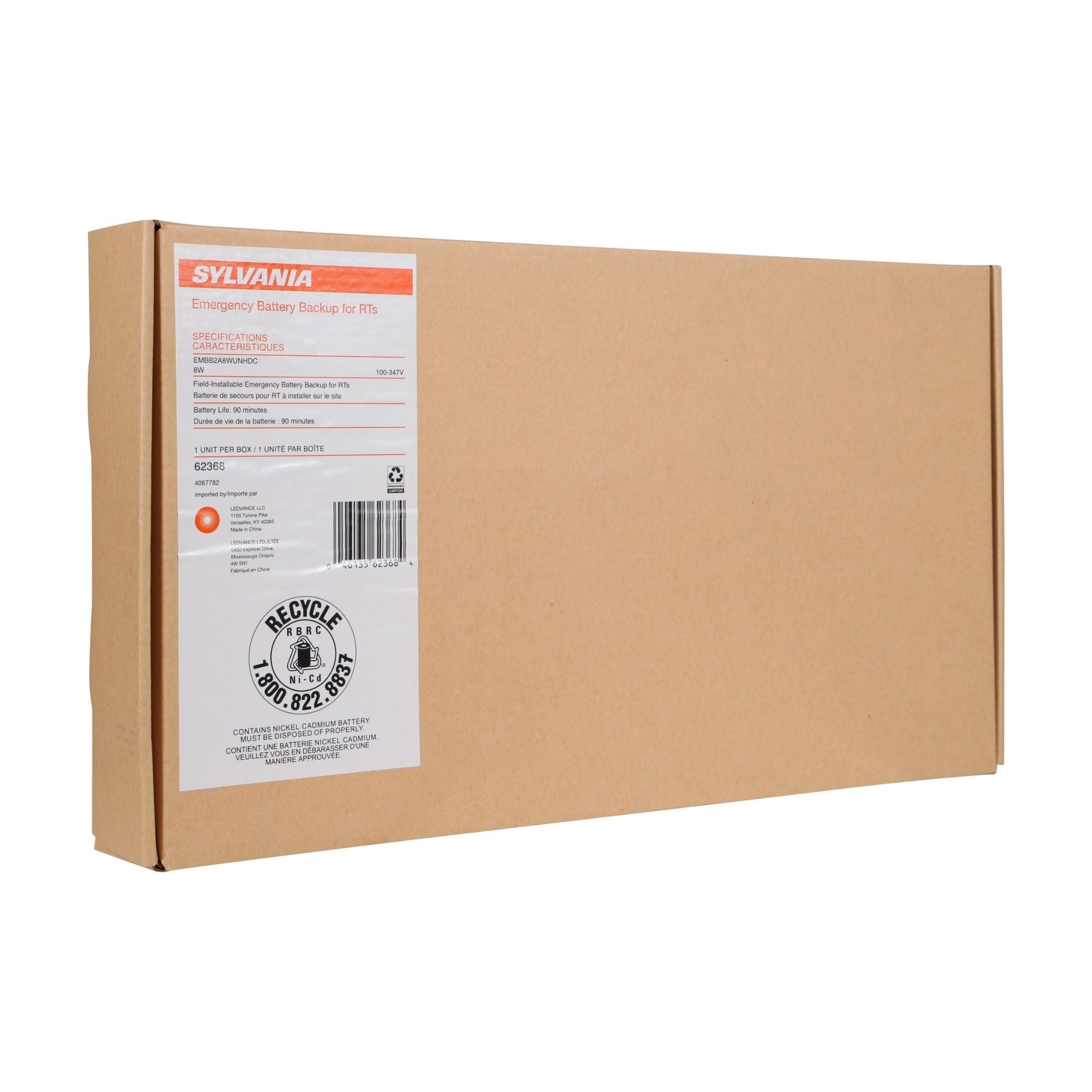 Sylvania 8W Emergency Battery Backup for Downlights - 120-347V