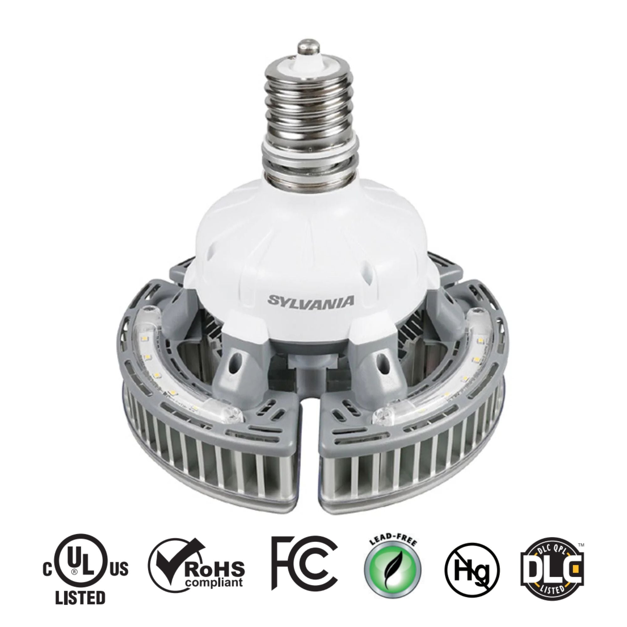 High Bay LED Bulb, 120W, 16800 Lm, 4000K, 400W MH Equal, EX39 Mogul Base, 120-277V