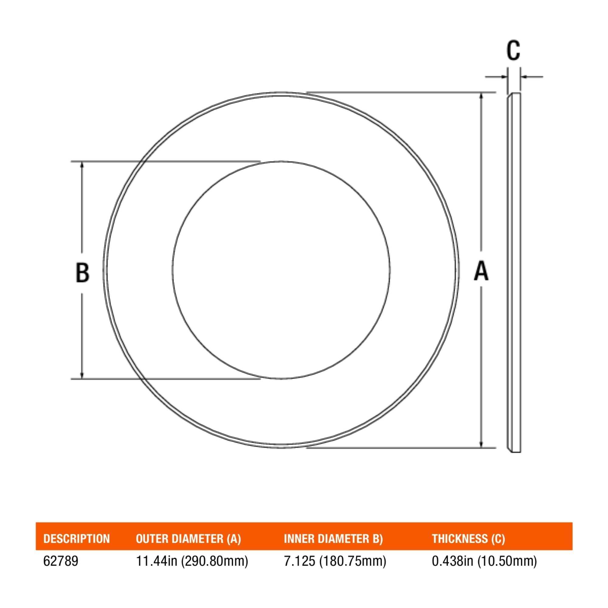 Sylvania 8-10in. Trim Extender Goof Ring