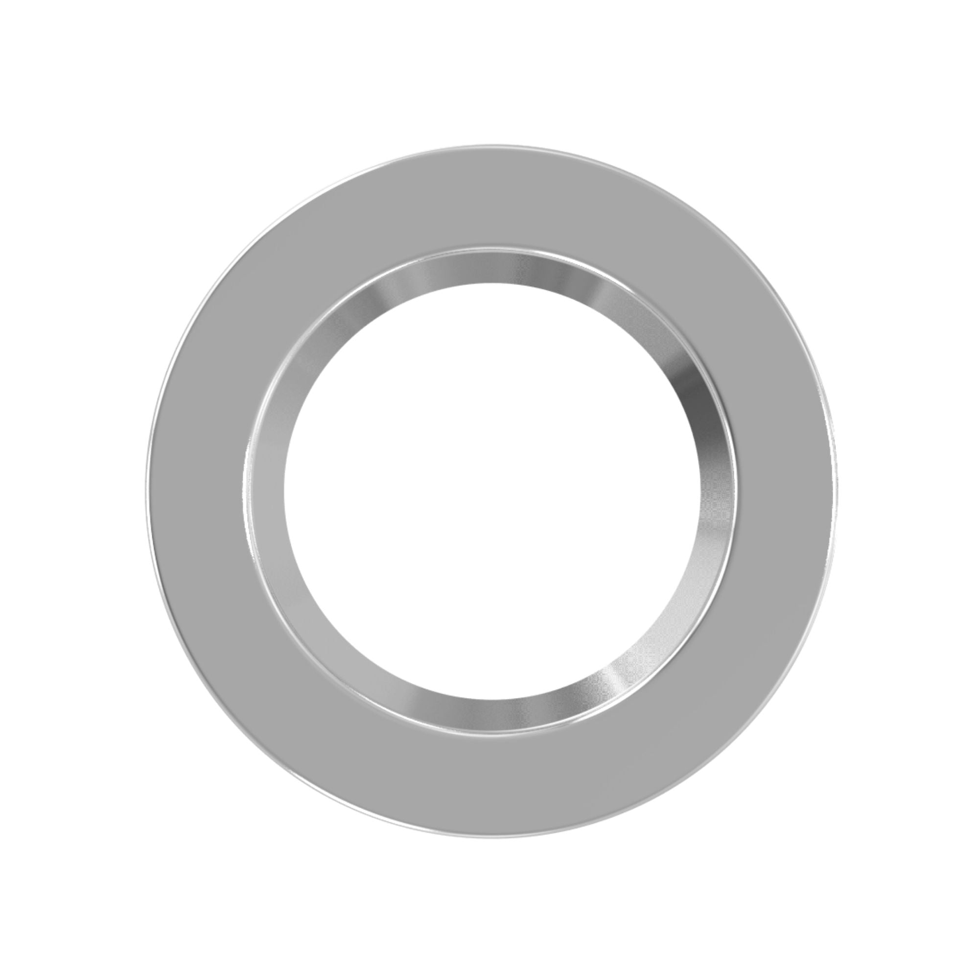 Sylvania 4 in. Open Deep Regressed Trim Ring Satin Nickel