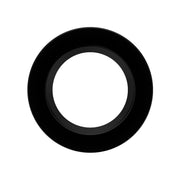 Sylvania 4 in. Open Deep Regressed Trim Ring Black