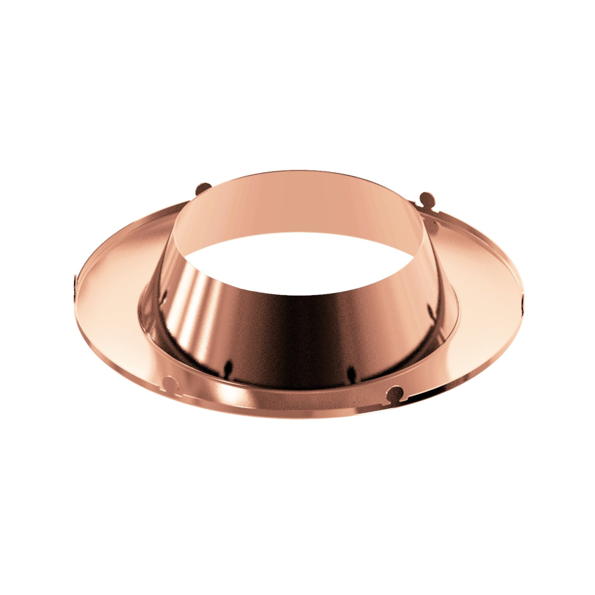 Sylvania 6 in. Open Deep Regressed Trim Ring Dark Bronze