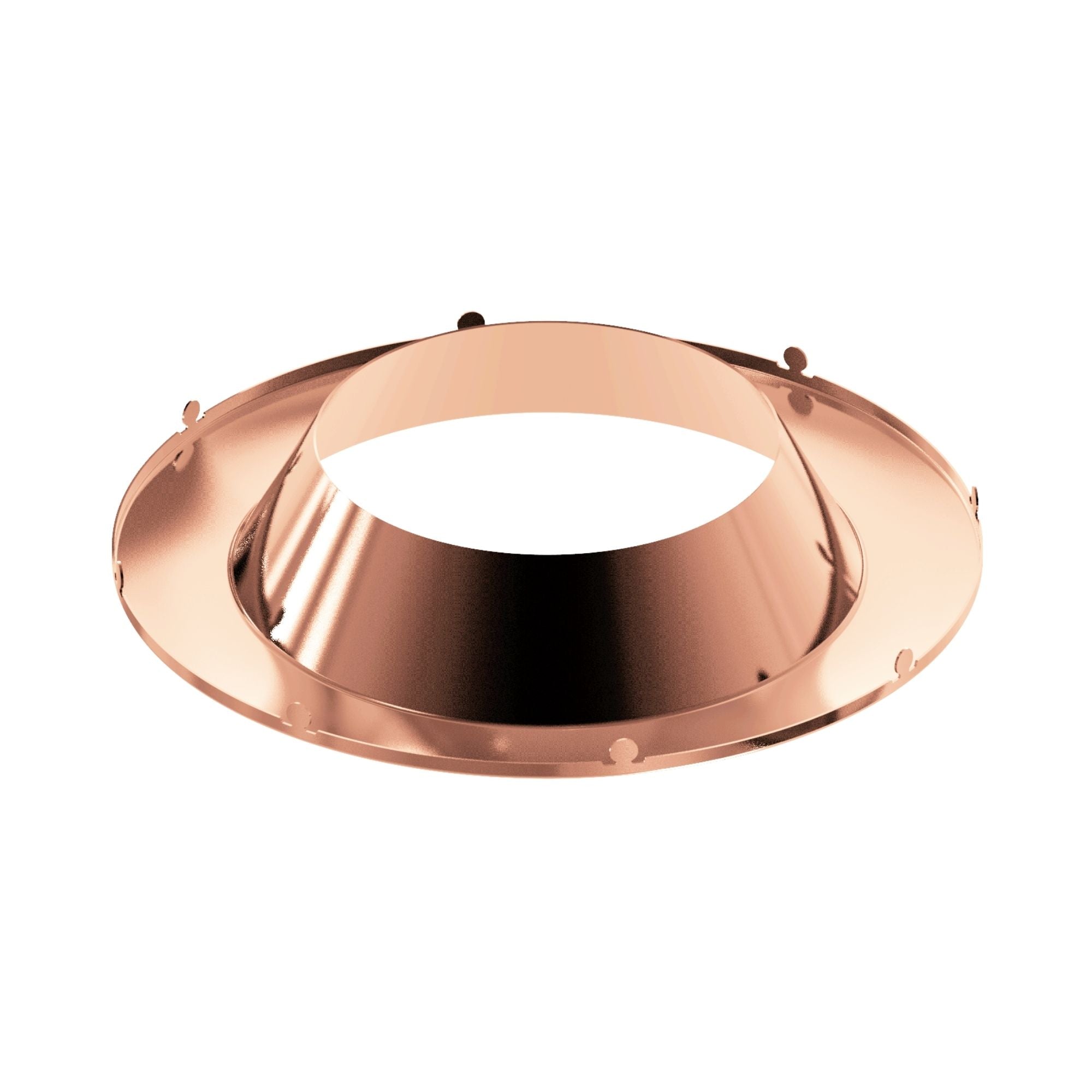 Sylvania 8 in. Open Deep Regressed Trim Ring Dark Bronze