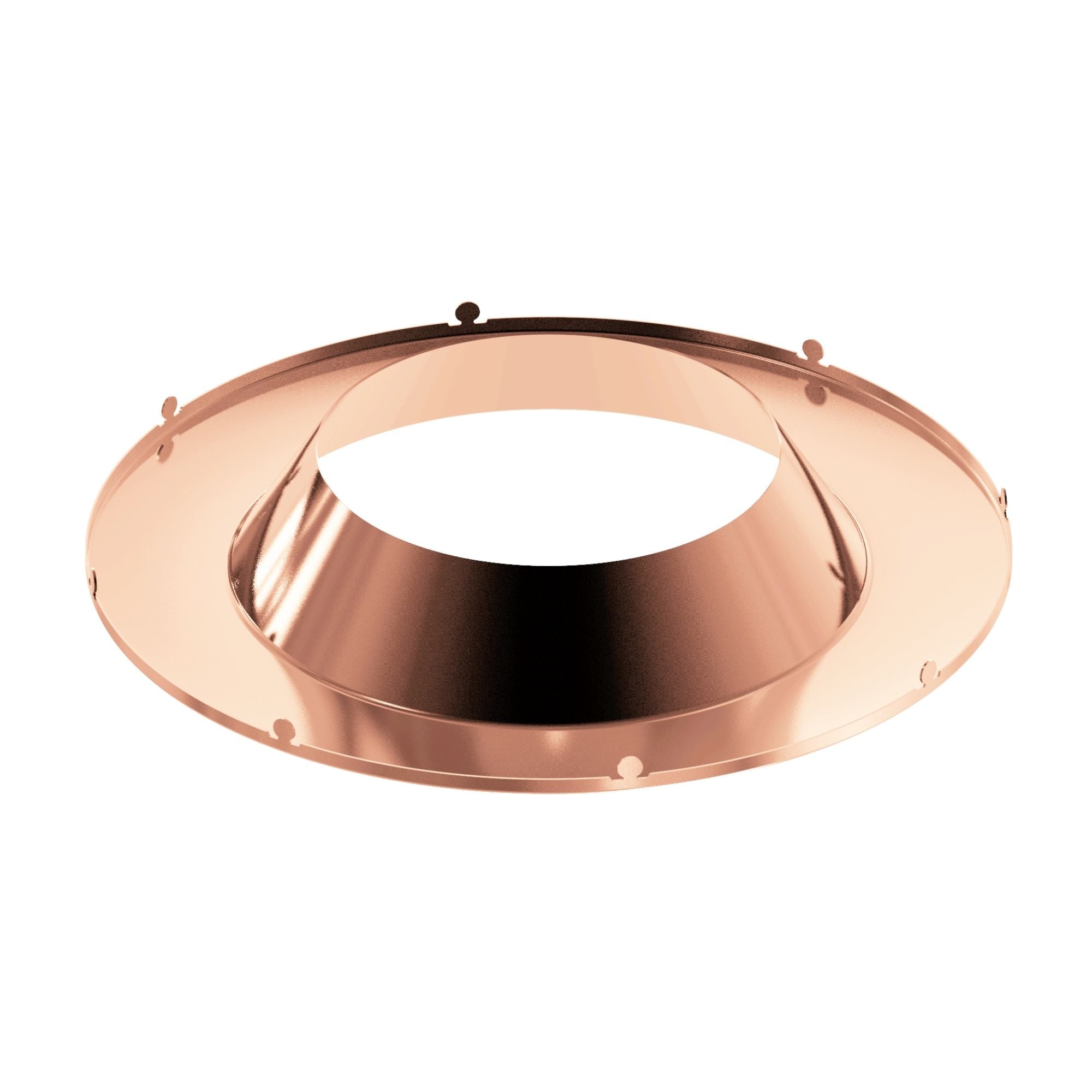 Sylvania 10 in. Open Deep Regressed Trim Ring Dark Bronze
