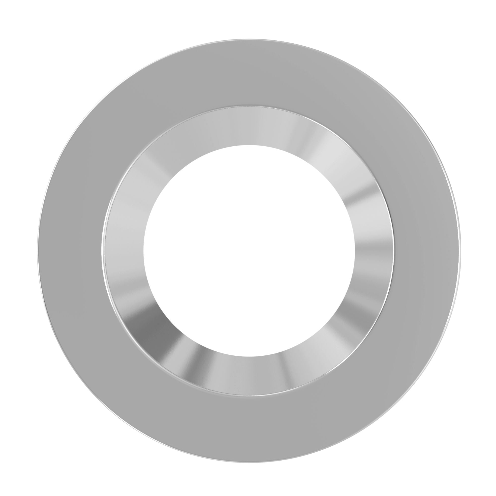 Sylvania 10 in. Open Deep Regressed Trim Ring Satin Nickel