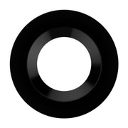 Sylvania 10 in. Open Deep Regressed Trim Ring Black