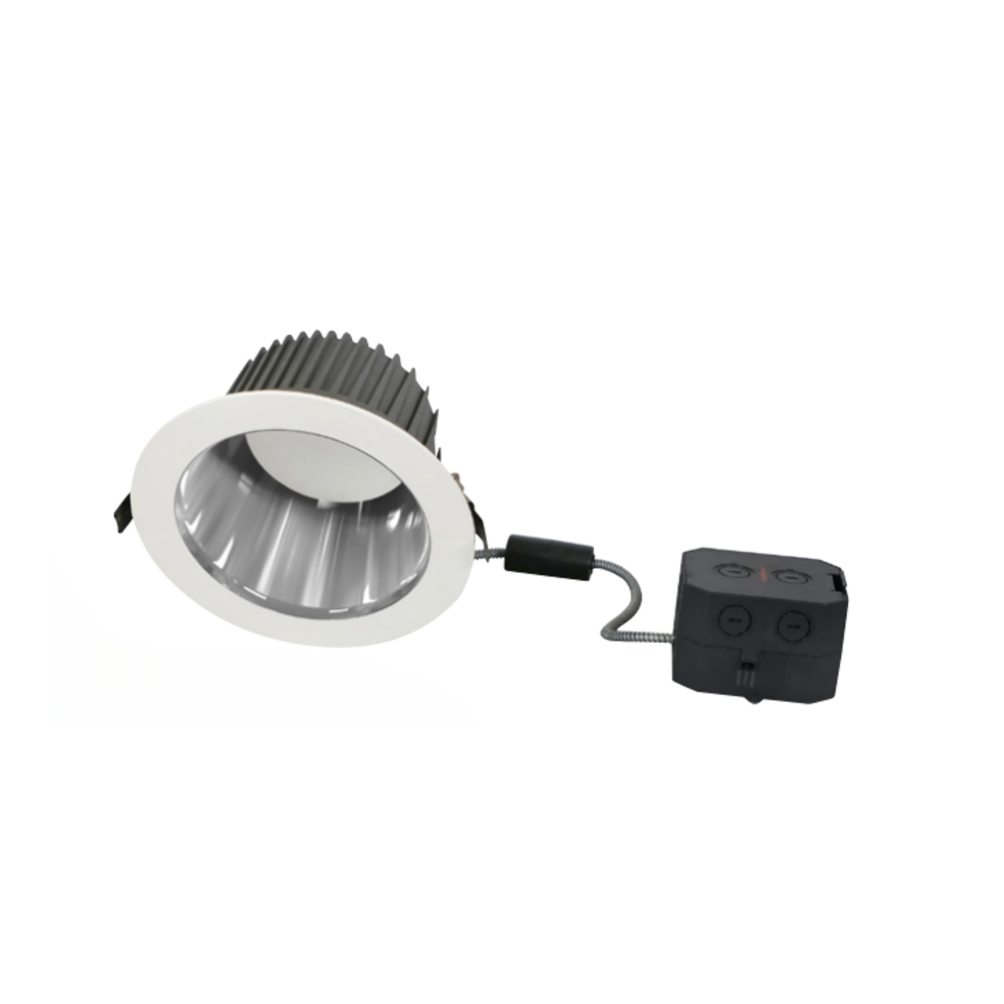 Hi-Performance 8" Commercial Downlight, 5000 Lm, 4000K, 0-10V Dim, 120-277V