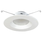 5/6" LED Retrofit Can Light, 900 Lm, 3000K, Baffle White Trim - Bees Lighting