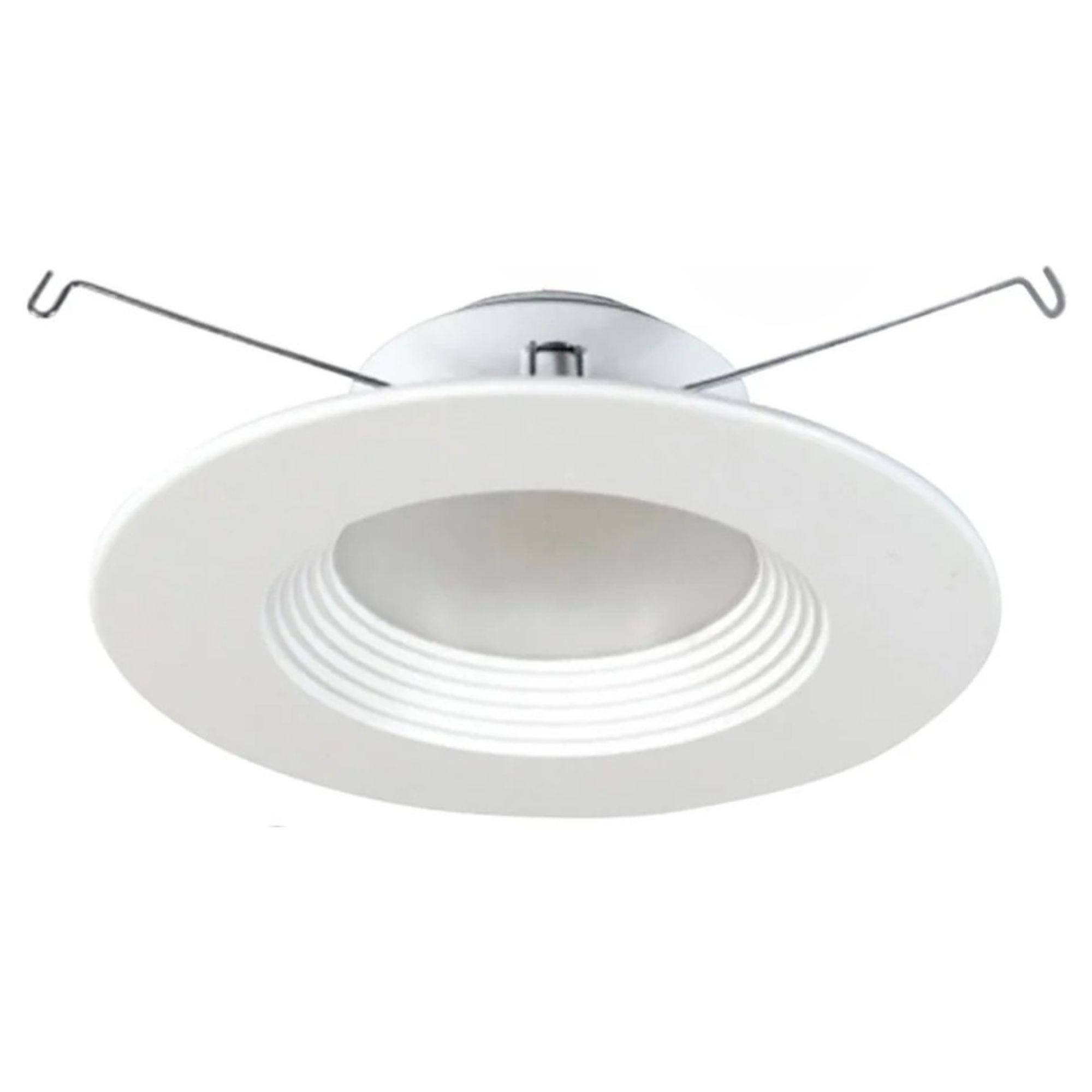 5/6" LED Retrofit Can Light, 900 Lm, 3000K, Baffle White Trim