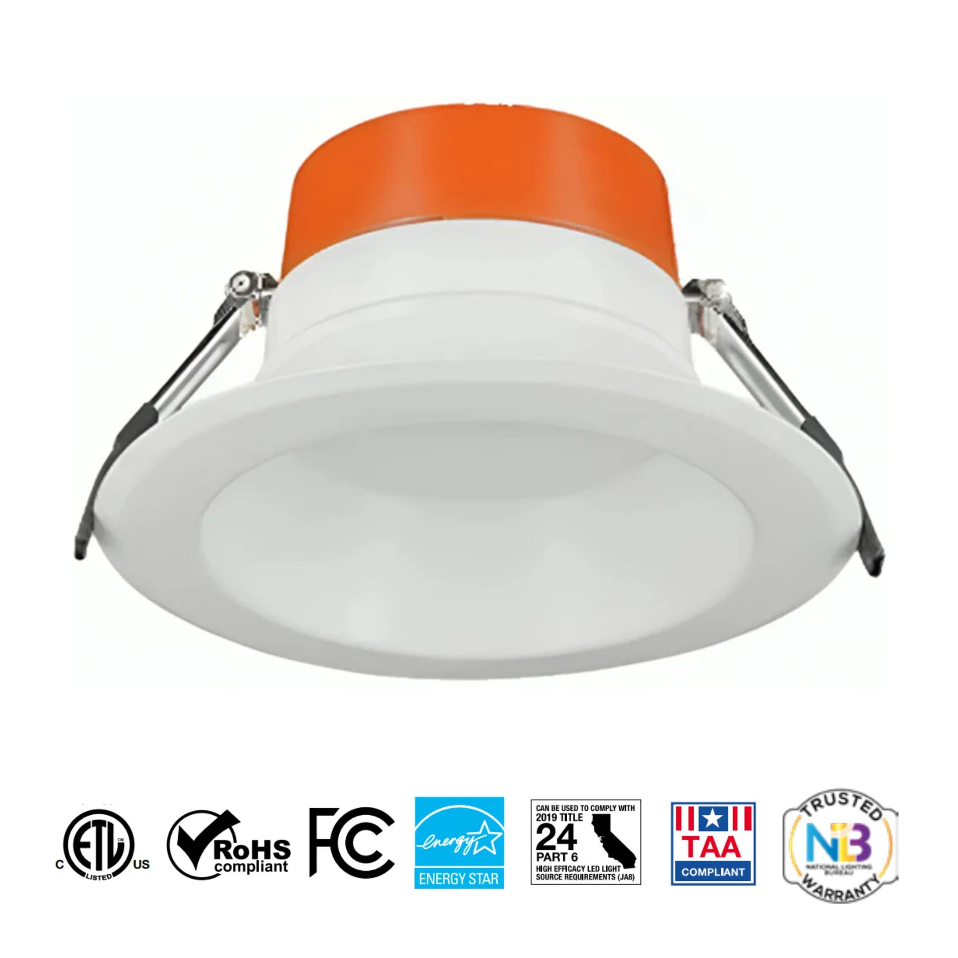 8" LED Commercial Downlight, 2000 Lm, Field Adjustable 4-CCT, 120-277V - Bees Lighting