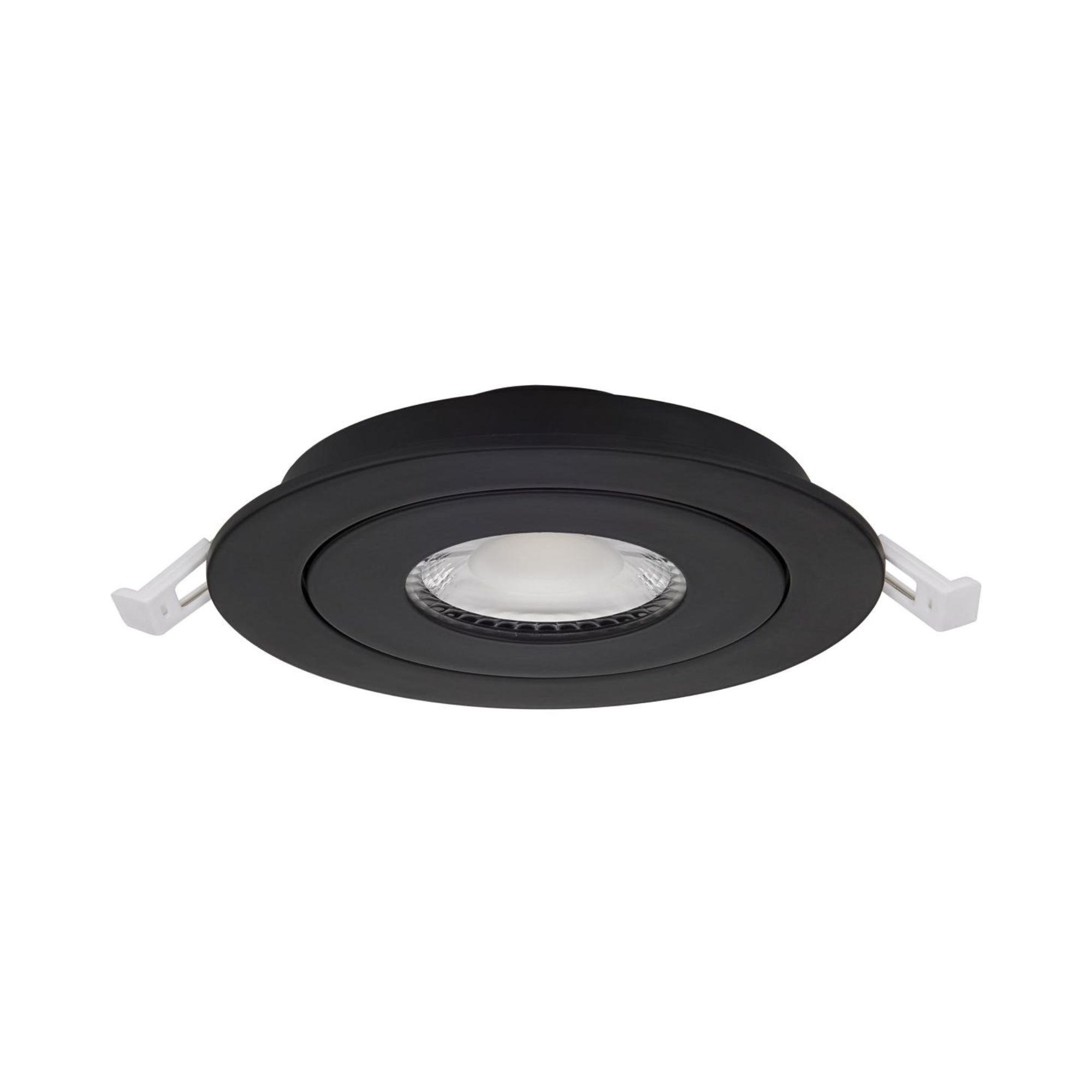 3" Gimbal LED Downlight, 500 Lumens, Selectable CCT, Black Finish