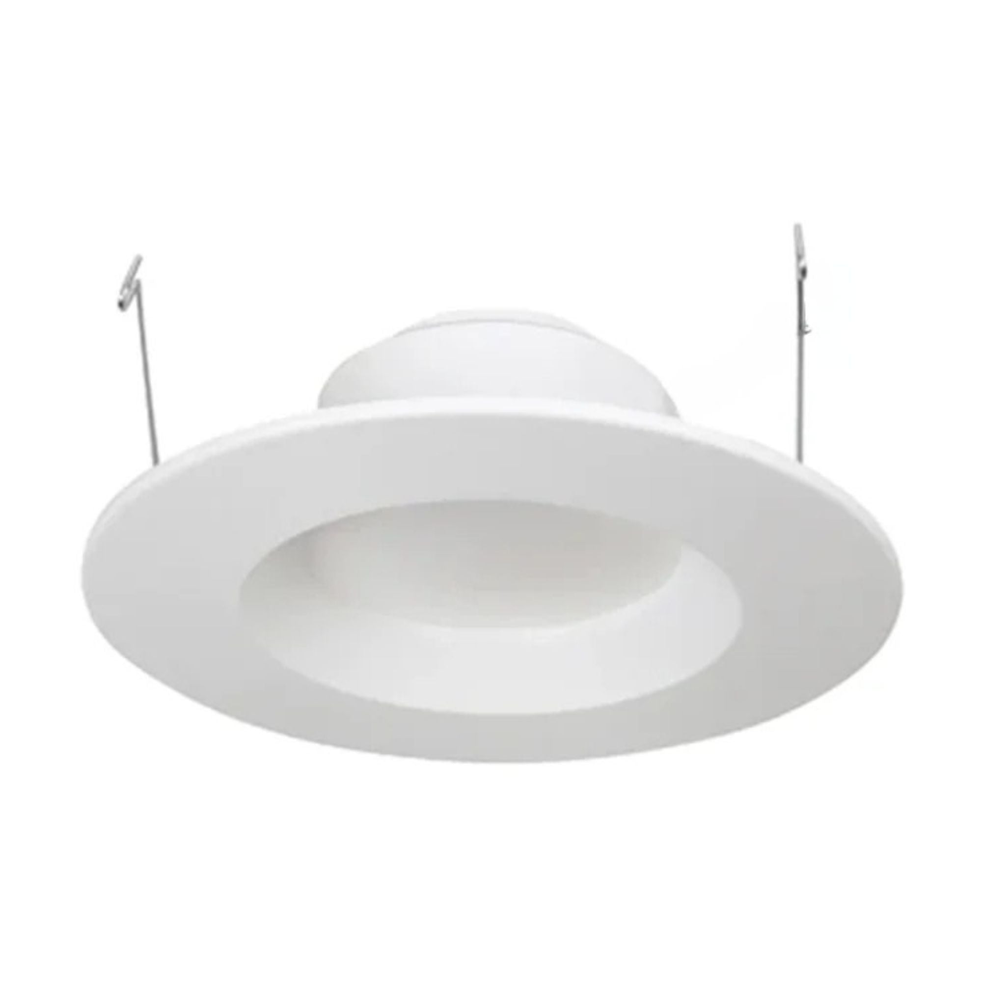 5/6'' Recessed LED Can Light, 700 Lm, 3000K, Smooth White Trim