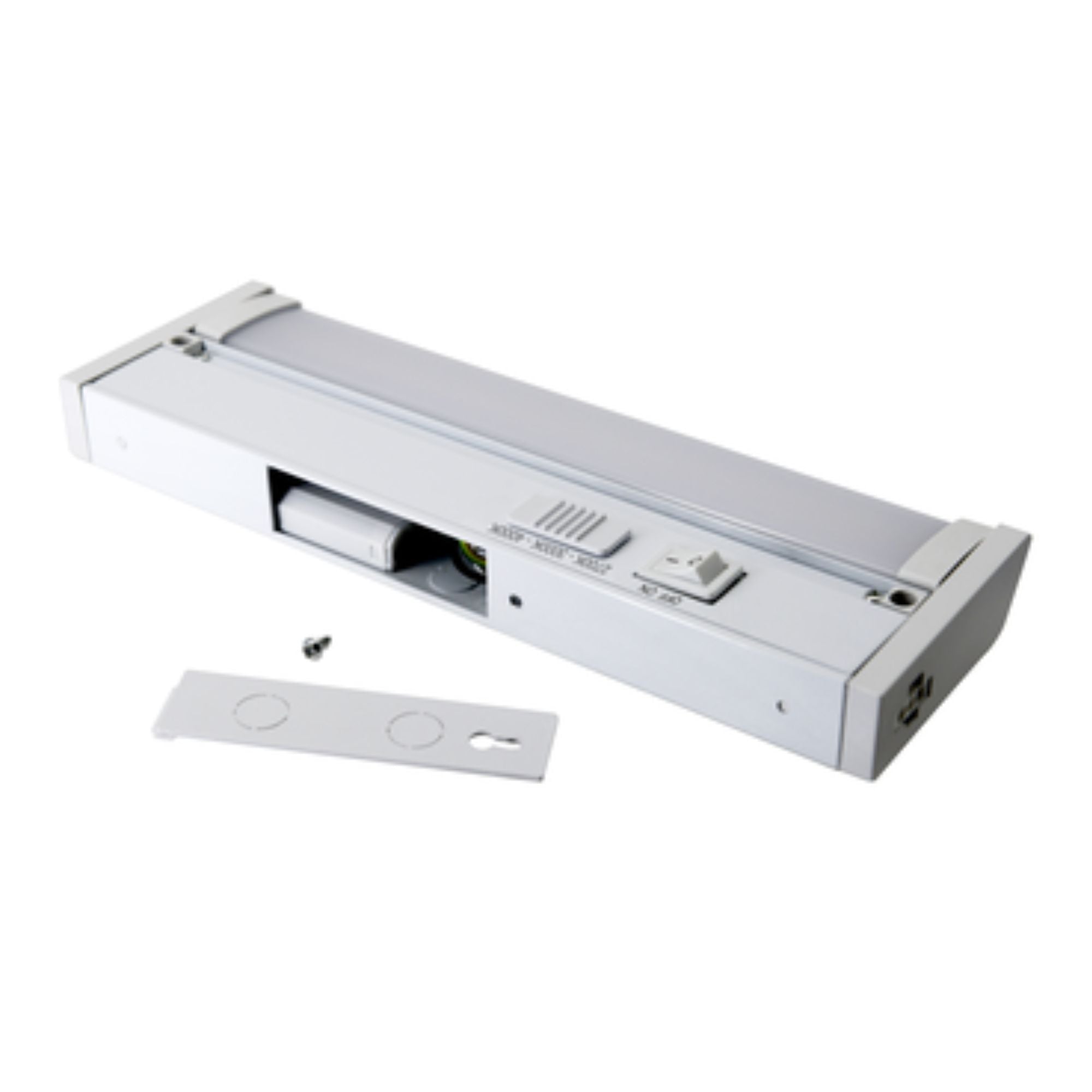 36 Inch Under Cabinet LED Light with Tilting Lens, 1900 Lumens, Selectable CCT, 120V - Bees Lighting
