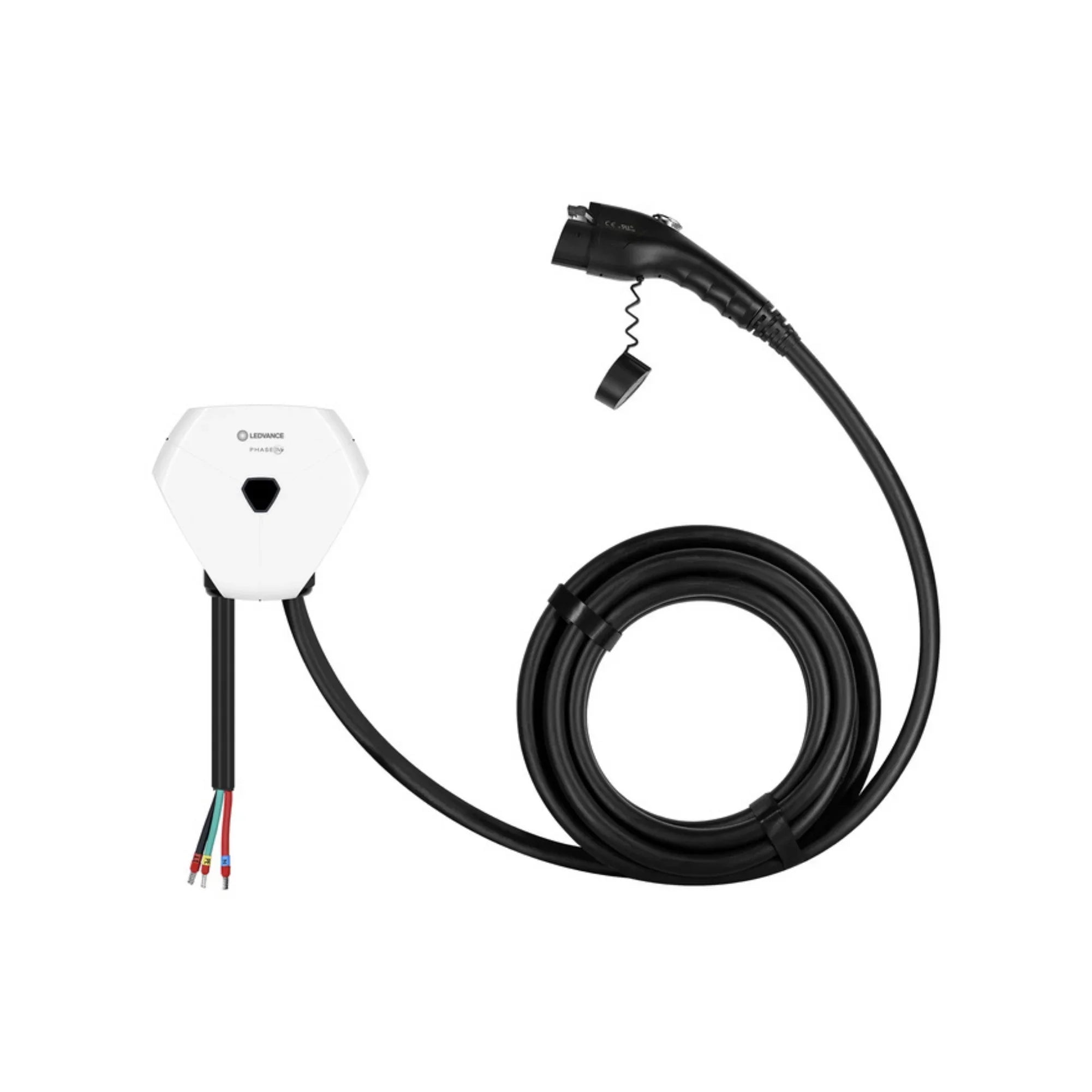 LEDVANCE PHASE EV 48 Amp Level 2 Residential Charging Station - WiFi Enabled Smart EV Charger