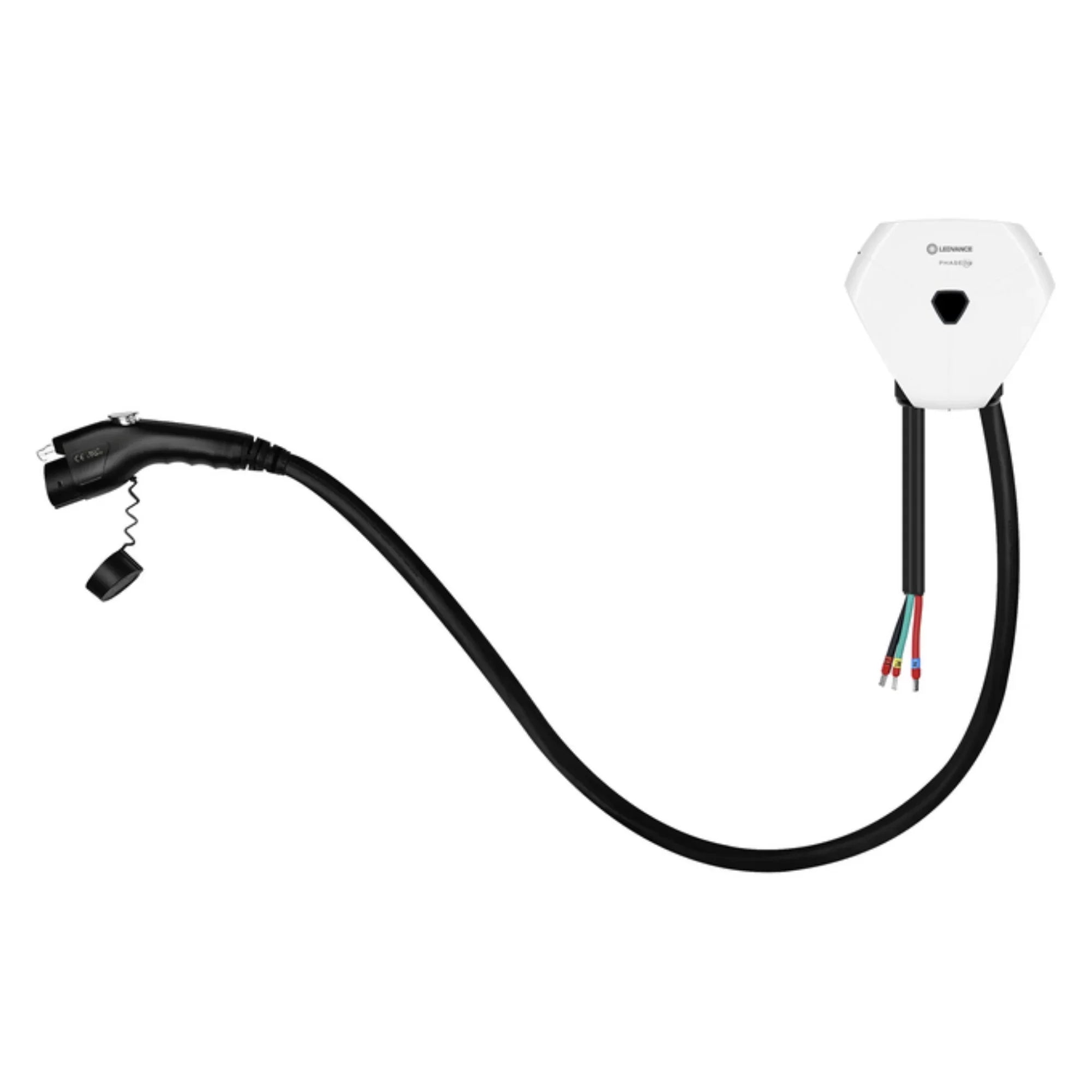 LEDVANCE PHASE EV 48 Amp Level 2 Residential Charging Station - WiFi Enabled Smart EV Charger