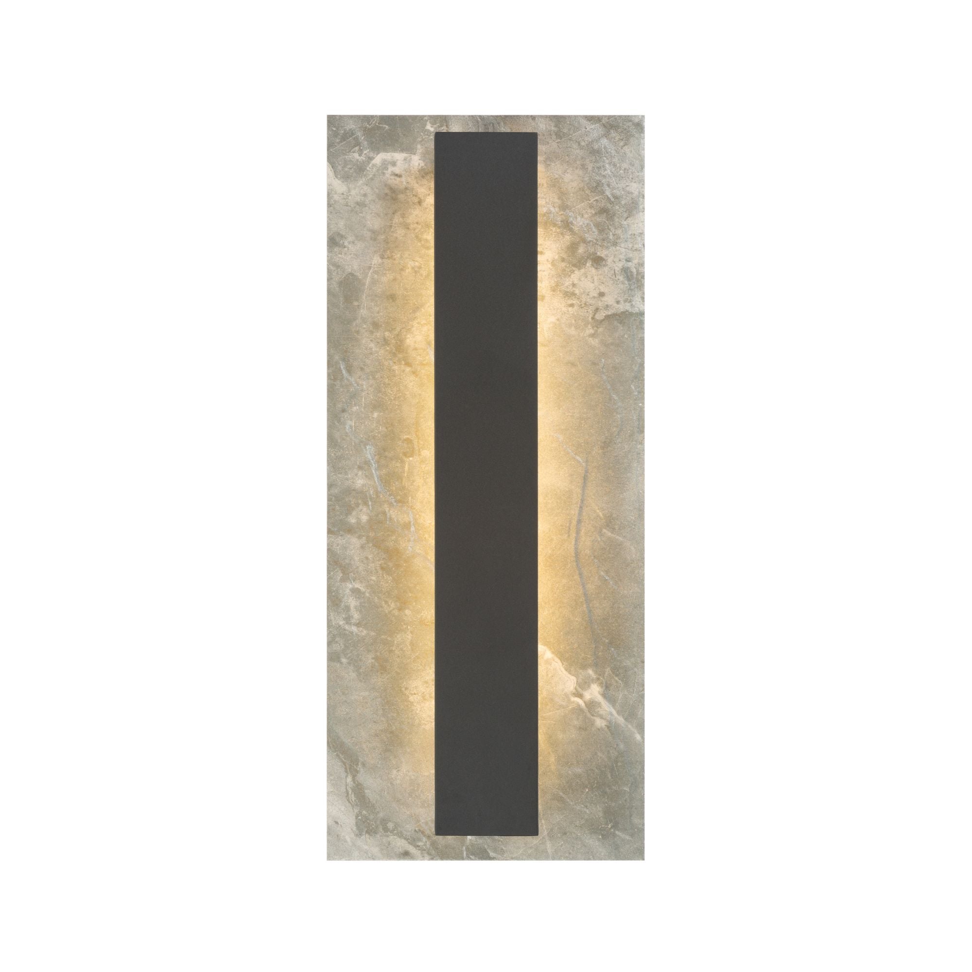 The Great Outdoors Avenelle 18.75" Outdoor Wall Sconce, Sand Coal Black & Grey