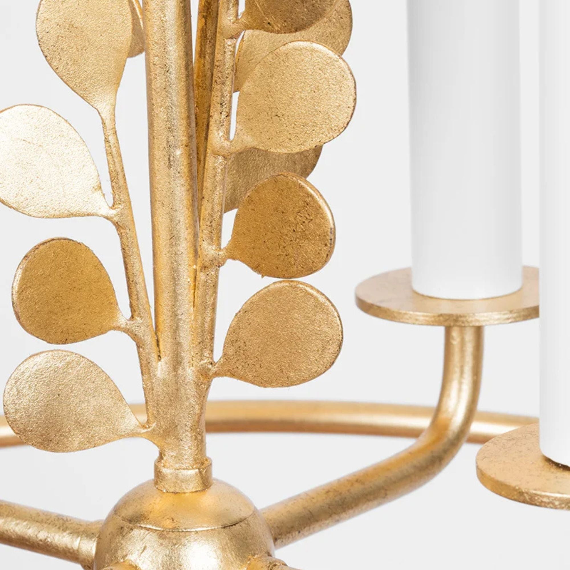 Adrienne 26" 4-Light Hangining Lantern, Vintage Gold Leaf Finish