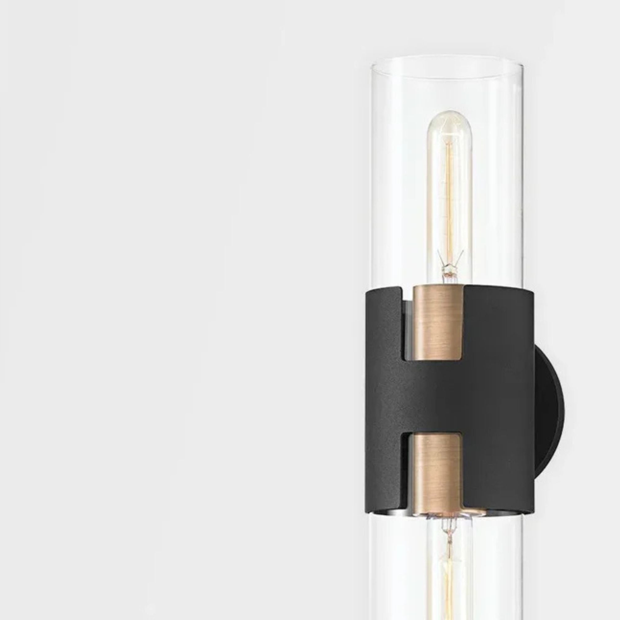 Troy Lighting - Amado 17 in. Wall Light Black & Brass finish | Bees Lighting