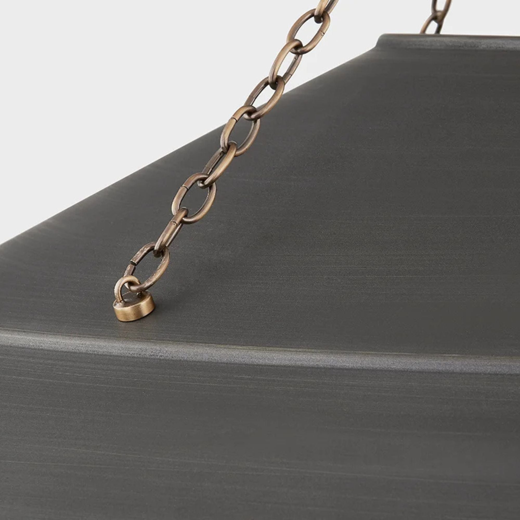 Arcane 34" Pendant, Patina Brass/Graphite Finish