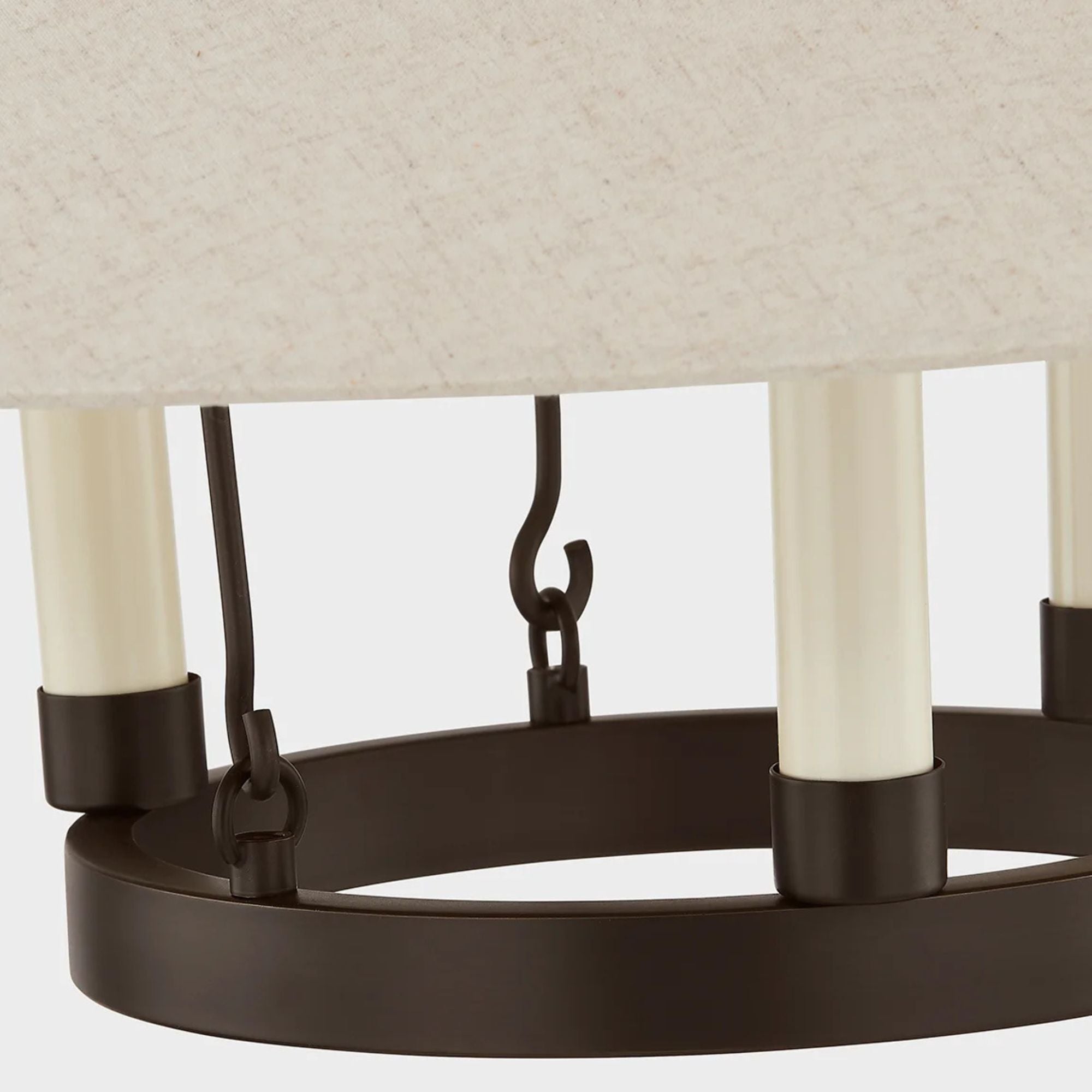 Archive 25" 3-Light Chandelier, Bronze Finish