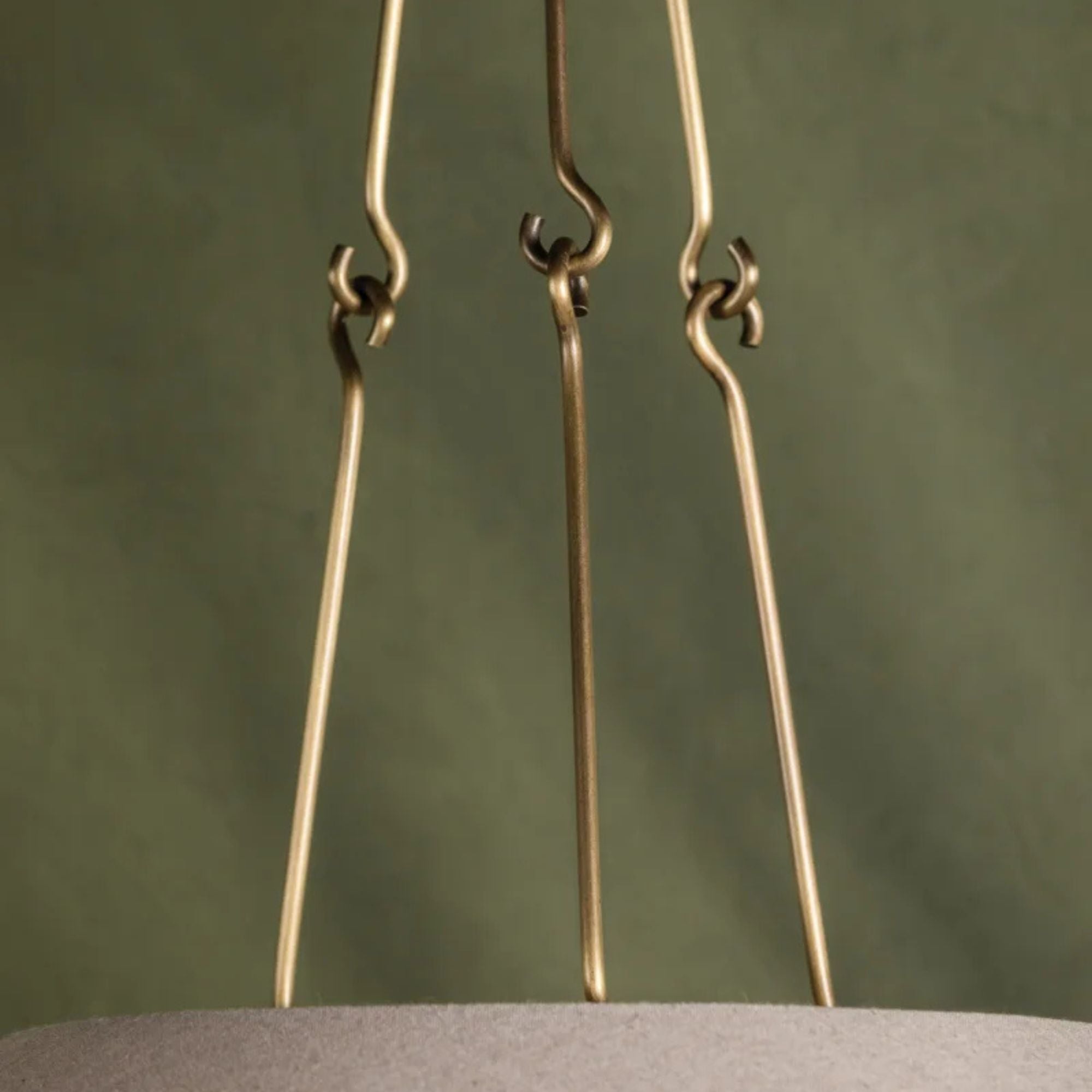 Archive 25" 3-Light Chandelier, Patina Brass Finish