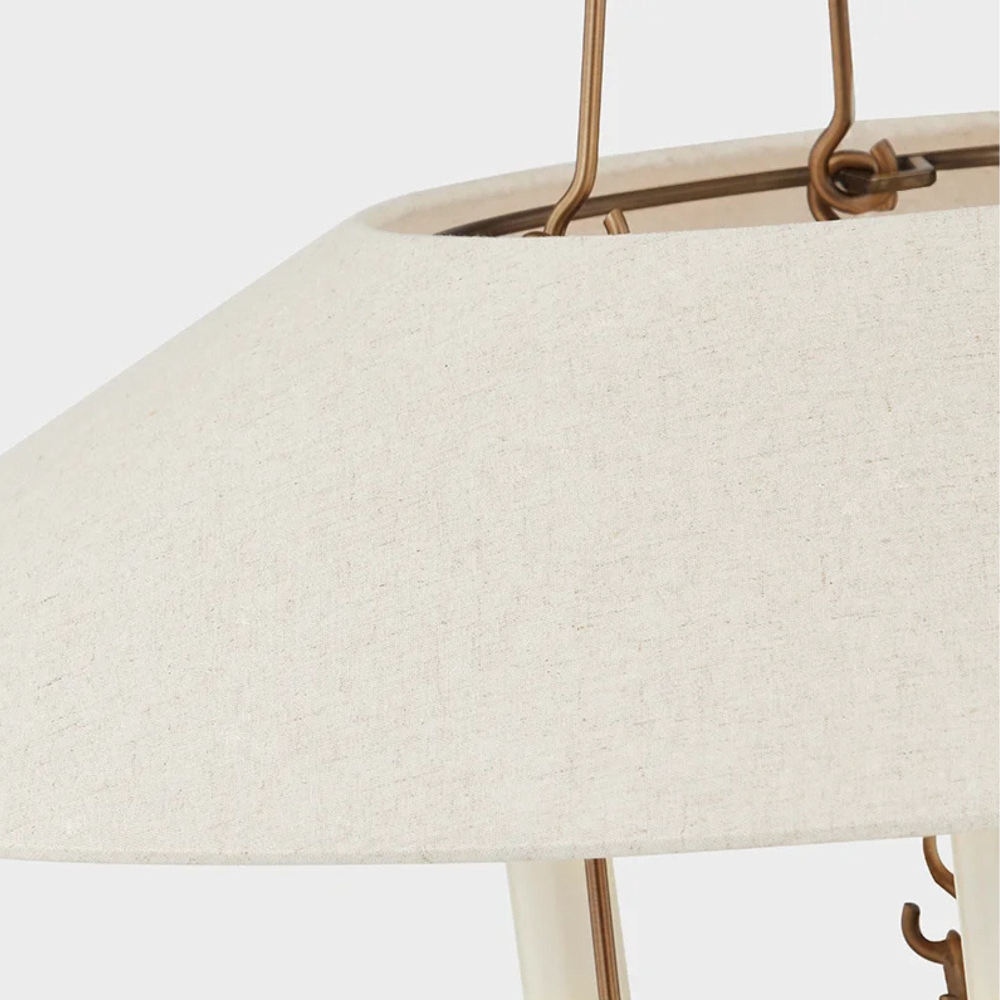 Archive 25" 3-Light Chandelier, Patina Brass Finish