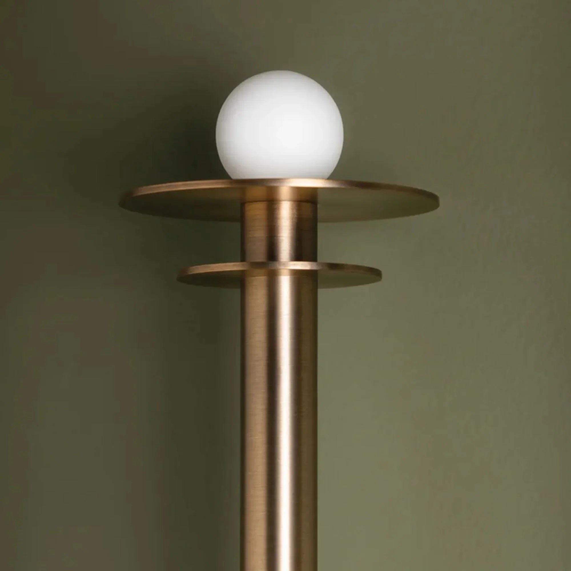 Arley 21" 2-Light Wall Sconce, Patina Brass Finish