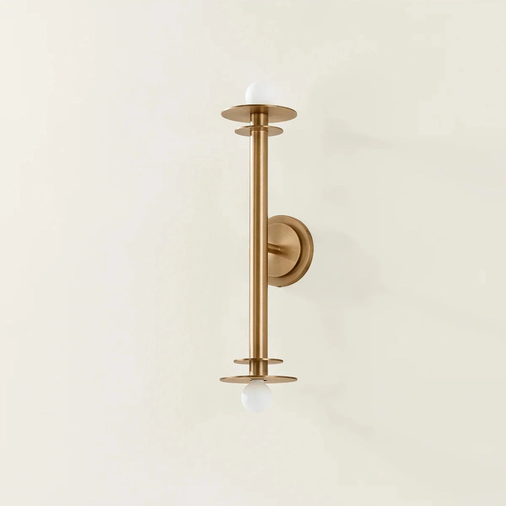 Arley 21" 2-Light Wall Sconce, Patina Brass Finish
