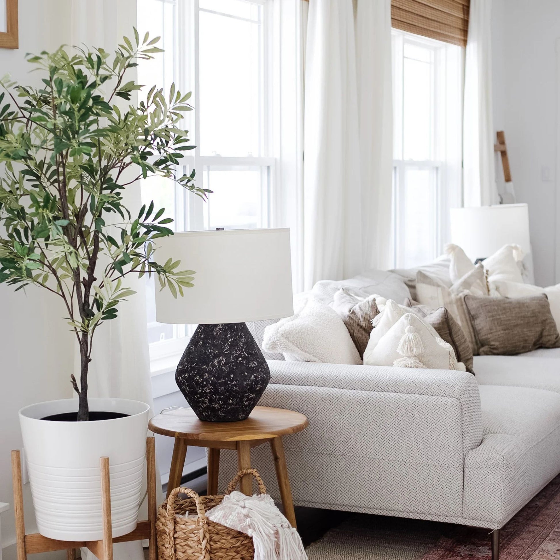 Troy Lighting - Artifact 23" Table Lamp, Lava Finish | Bees Lighting