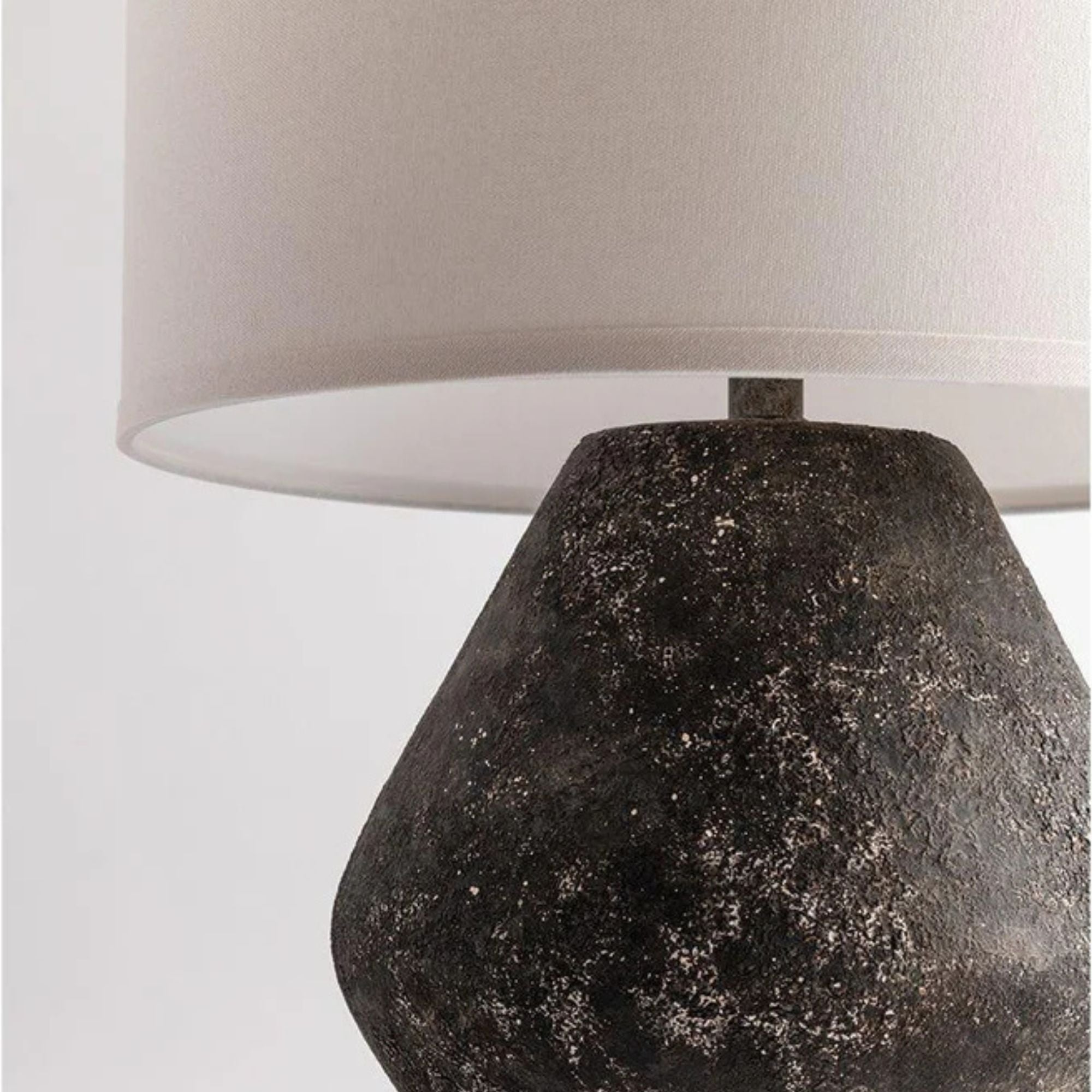 Troy Lighting - Artifact 23" Table Lamp, Lava Finish | Bees Lighting