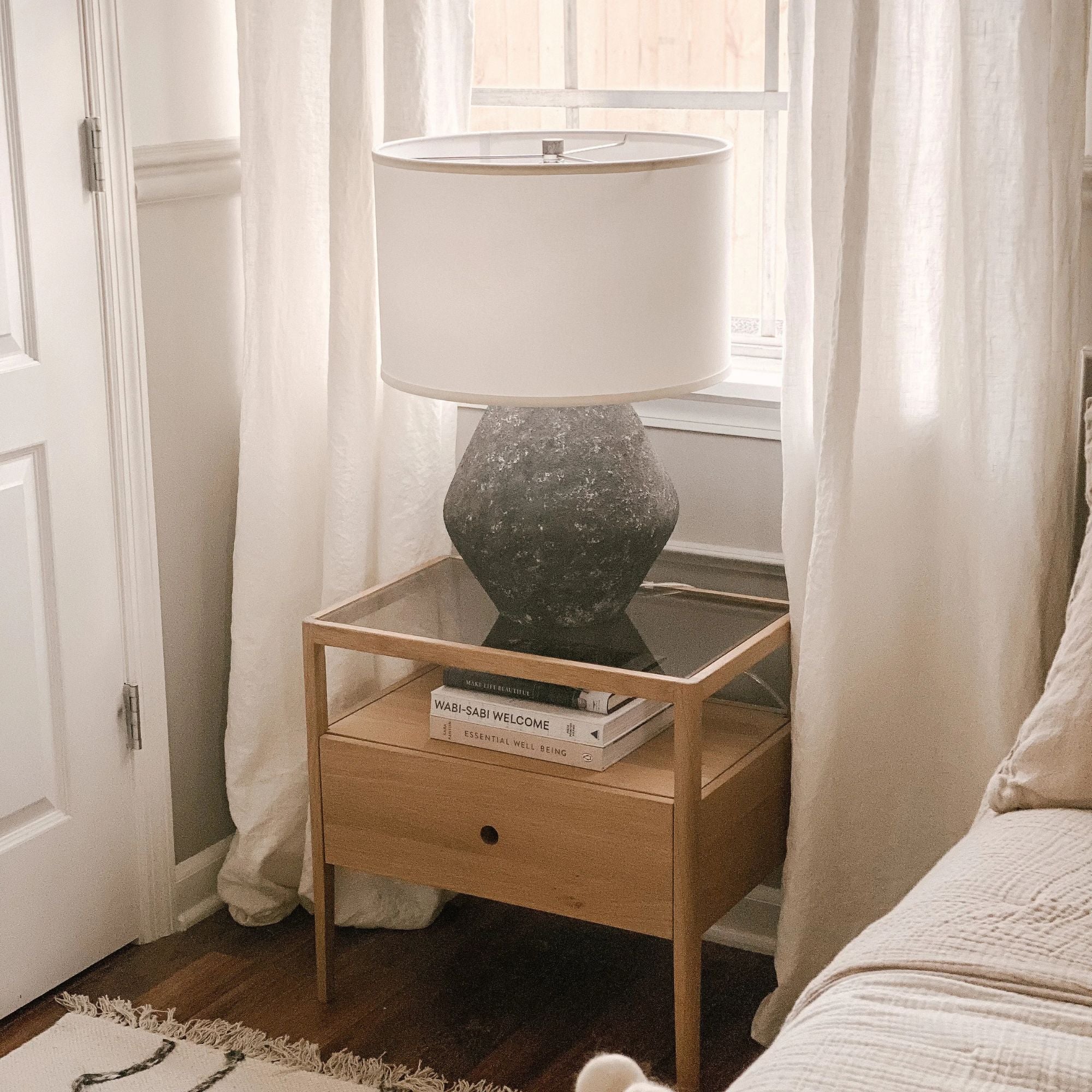 Troy Lighting - Artifact 23" Table Lamp, Lava Finish | Bees Lighting