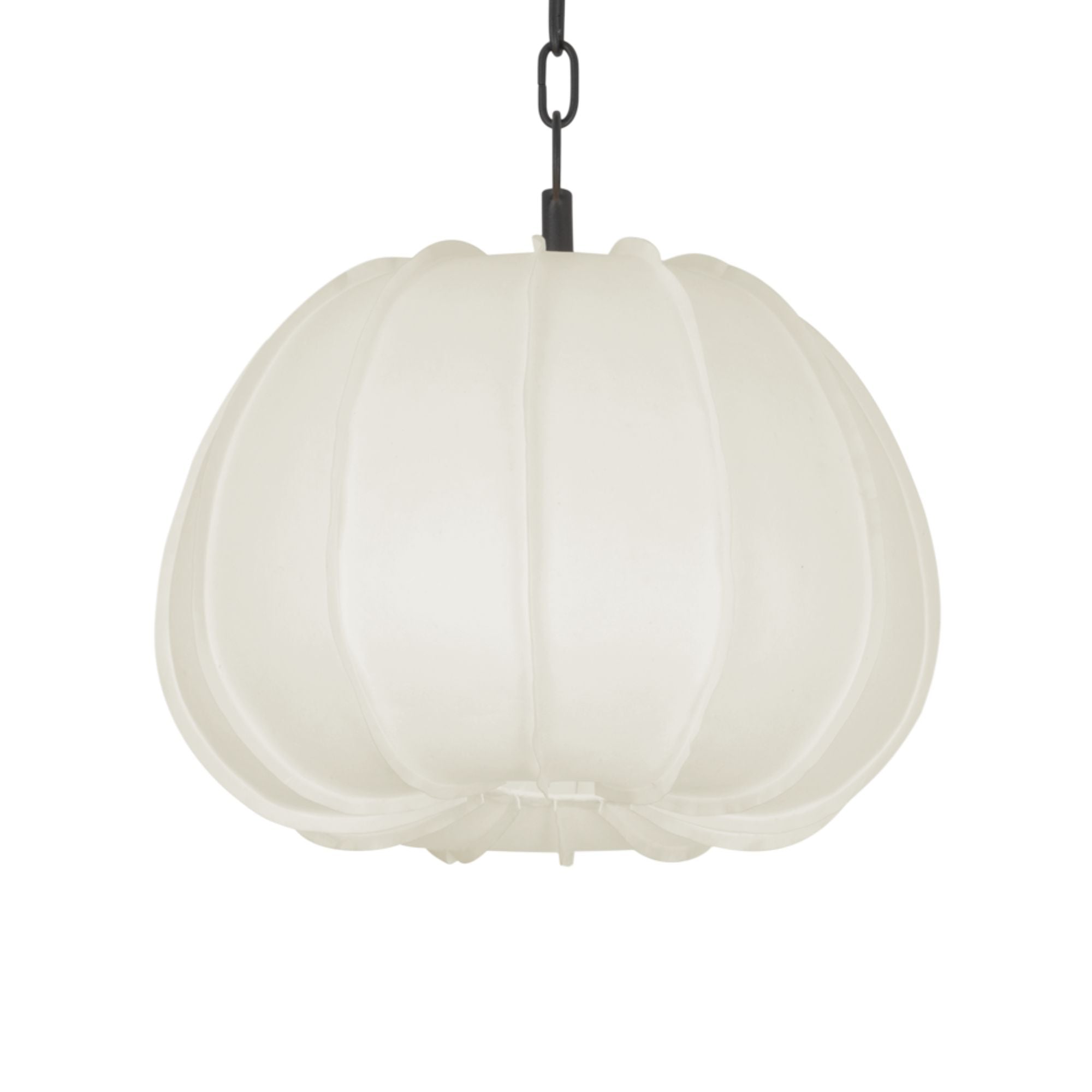 Bayu 16" Pendant, Forged Iron Finish