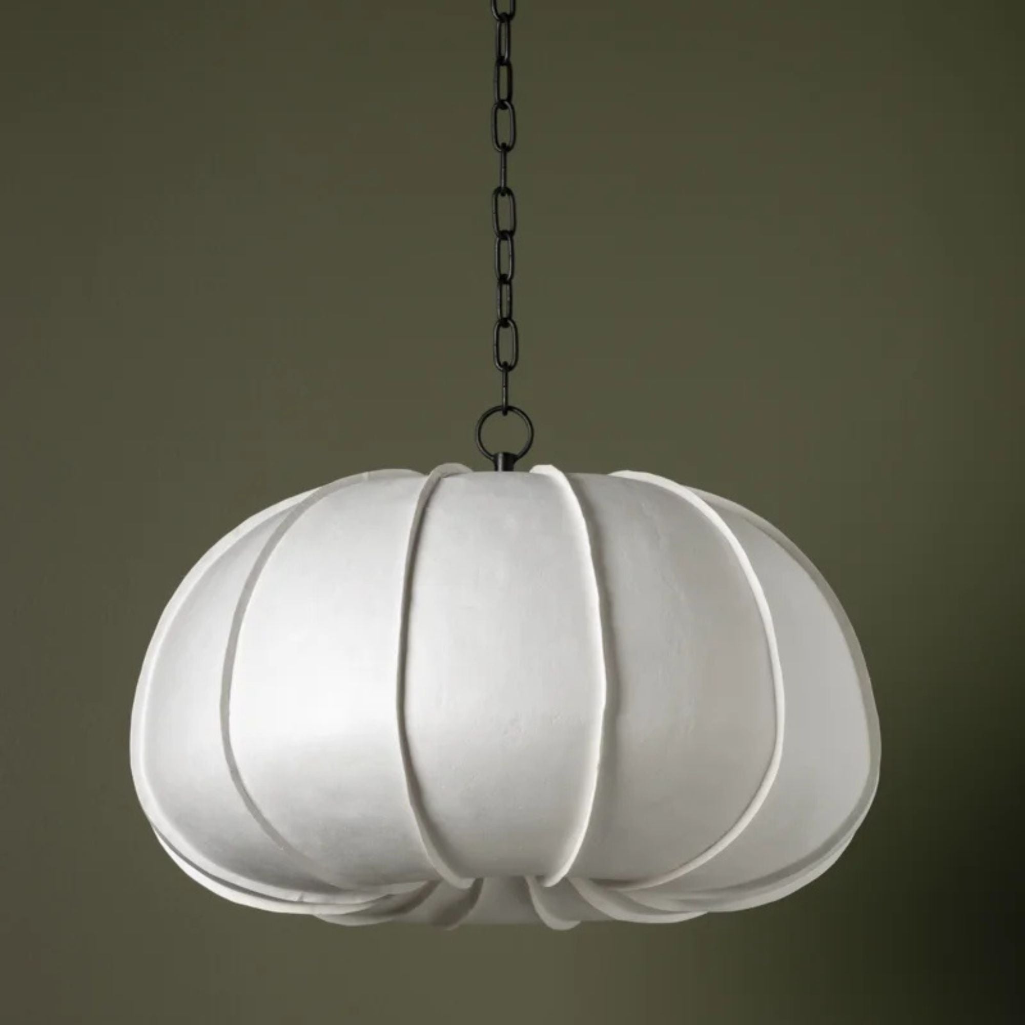 Bayu 26" Pendant, Forged Iron Finish