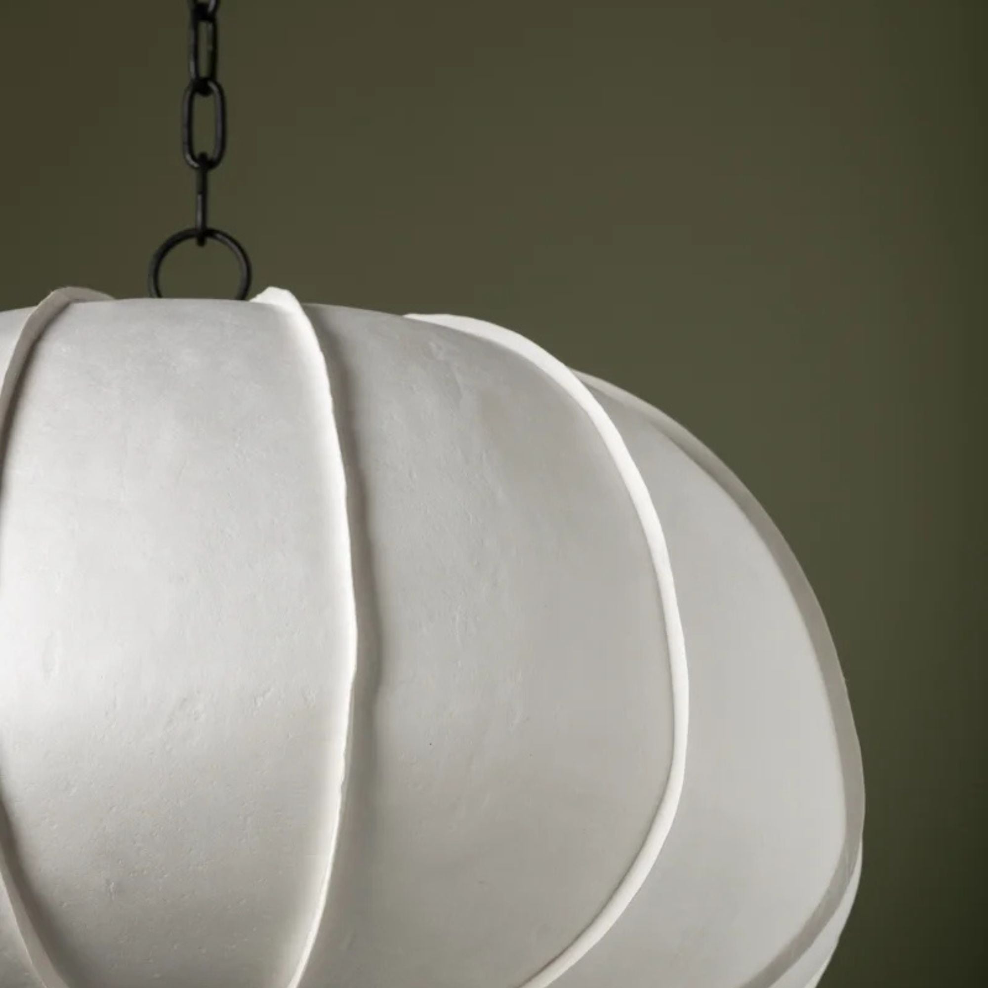 Bayu 26" Pendant, Forged Iron Finish