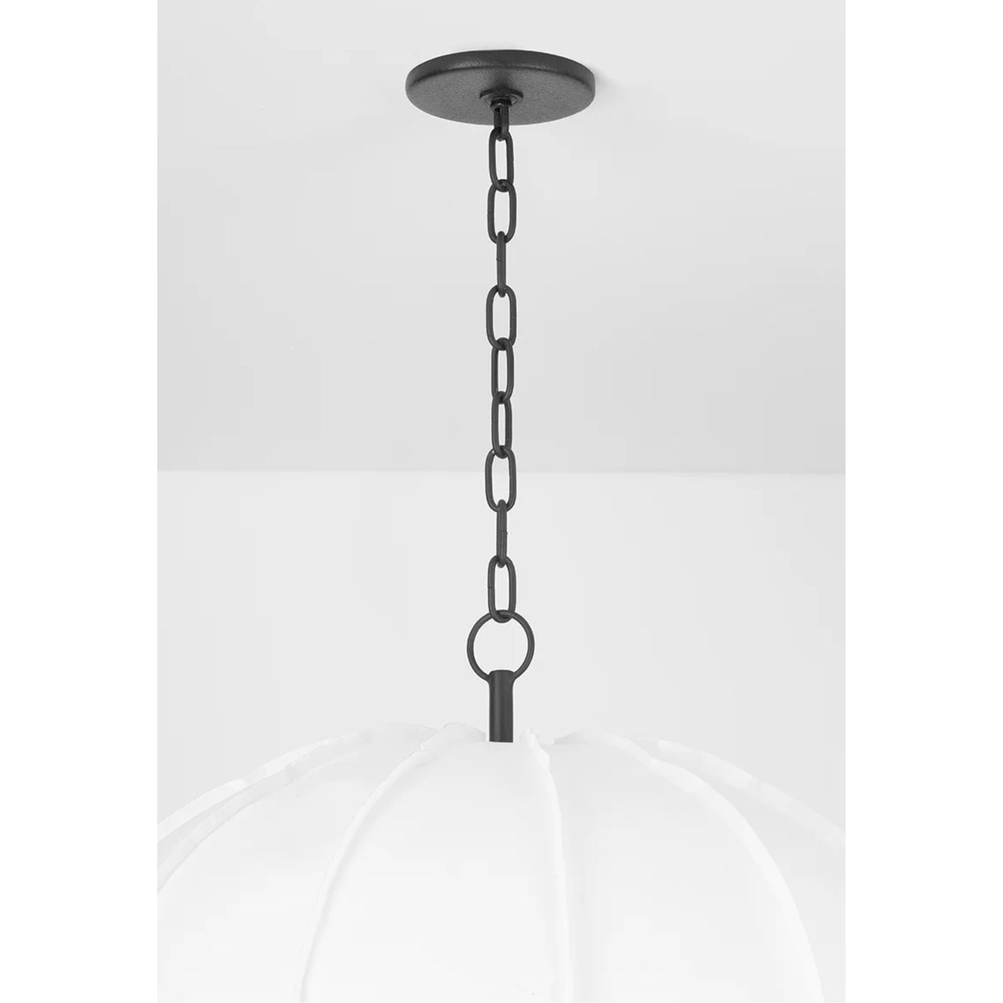Bayu 26" Pendant, Forged Iron Finish