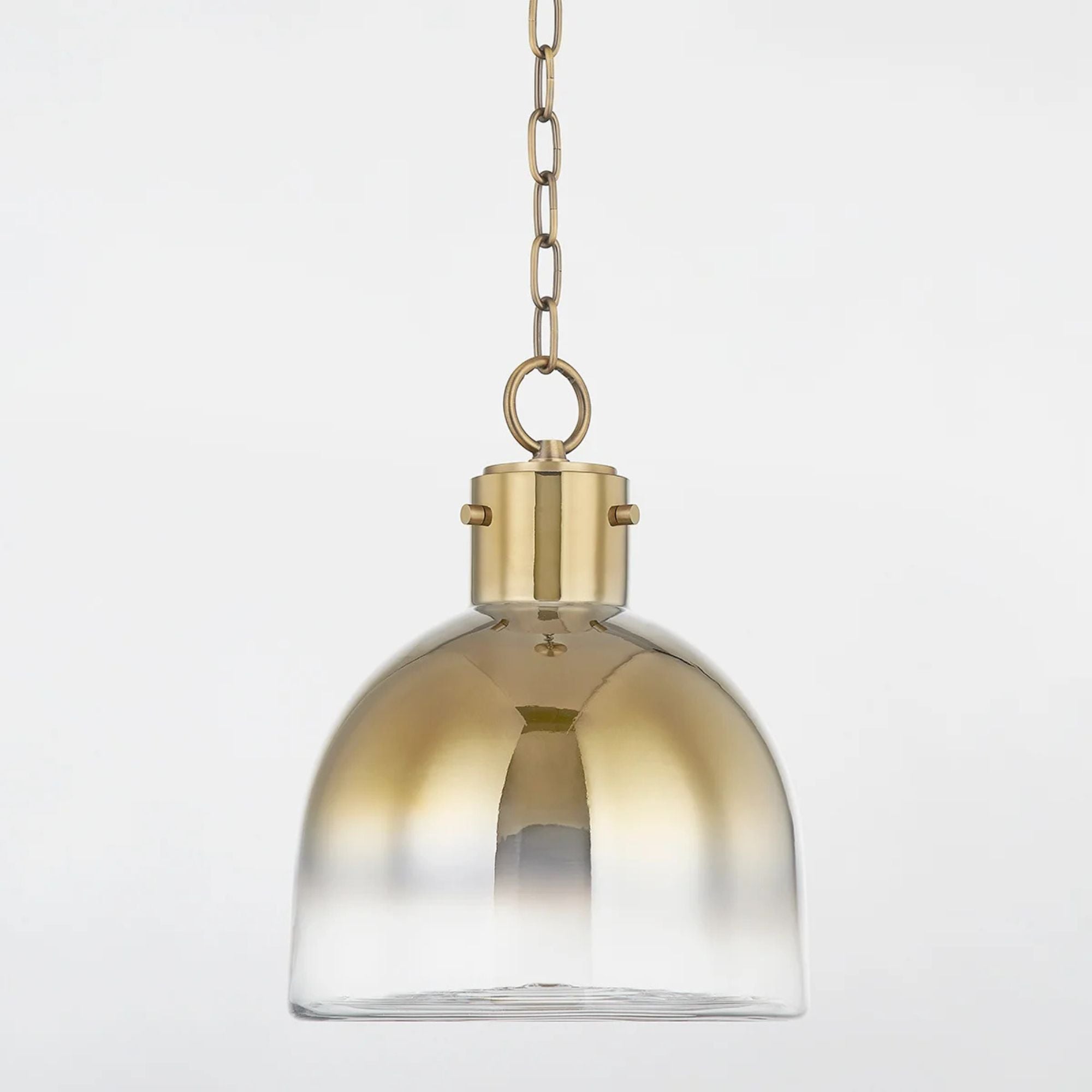 Beryl 15" Pendant, Patina Brass Finish