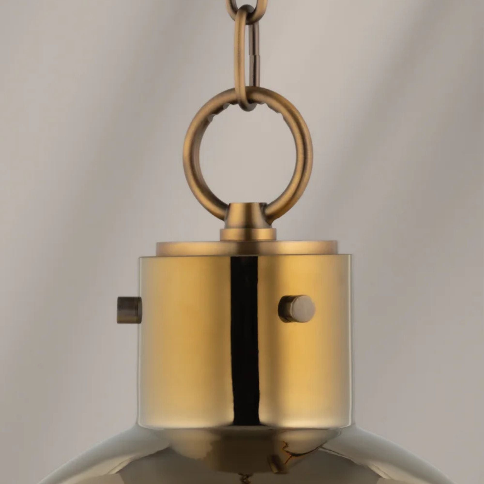 Beryl 15" Pendant, Patina Brass Finish