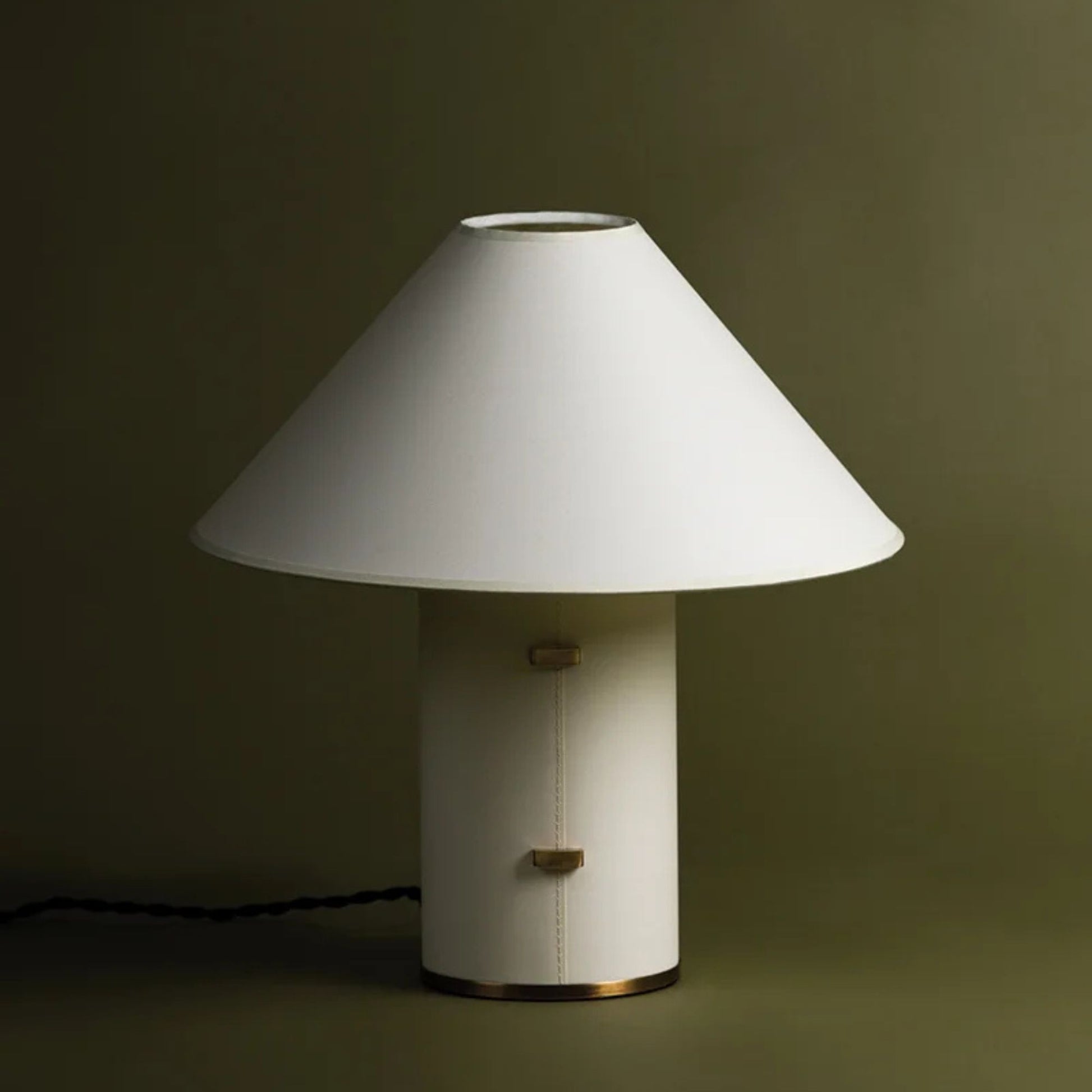 Troy Lighting - Bond 15" Table Lamp, Patina Brass Finish | Bees Lighting