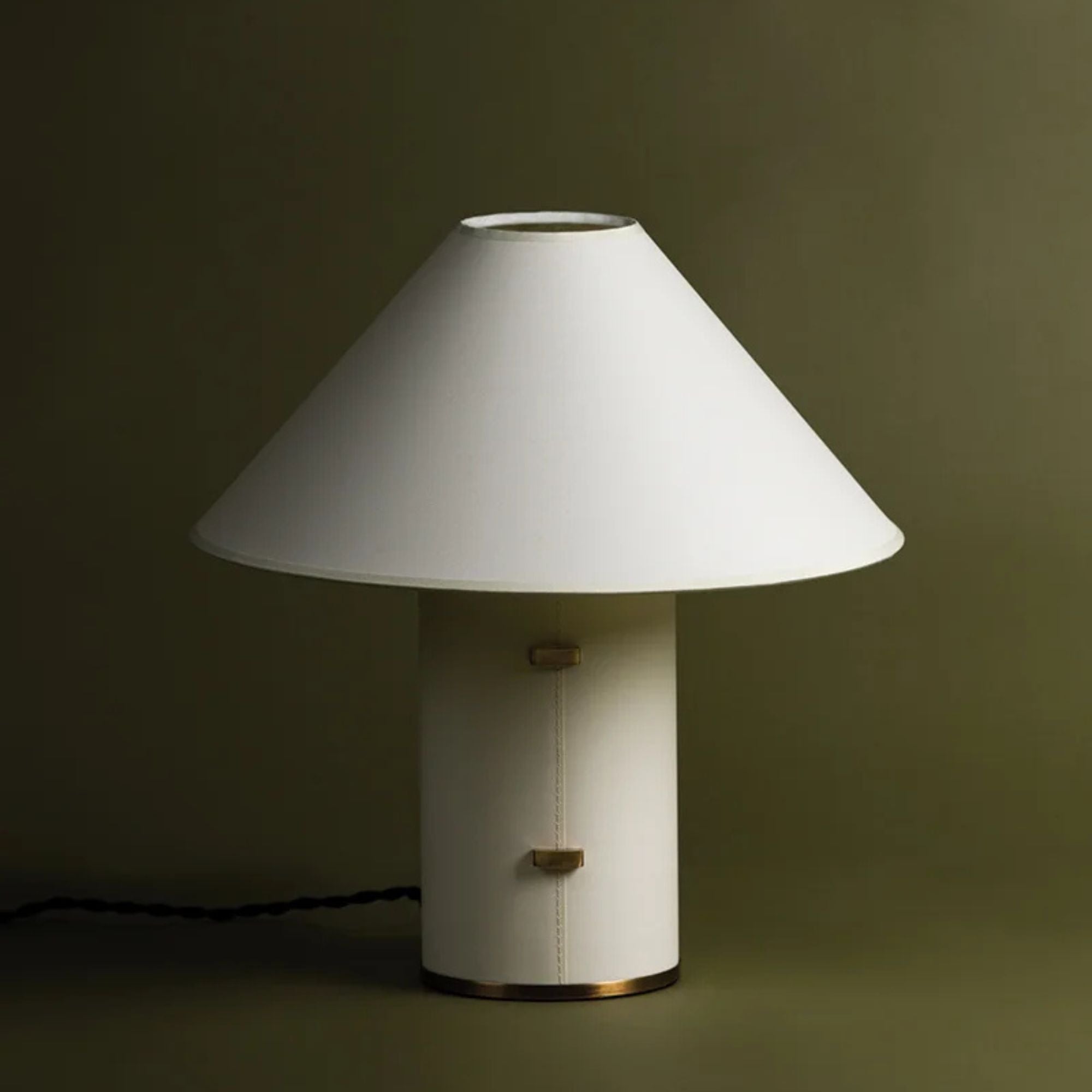 Troy Lighting - Bond 15" Table Lamp, Patina Brass Finish | Bees Lighting