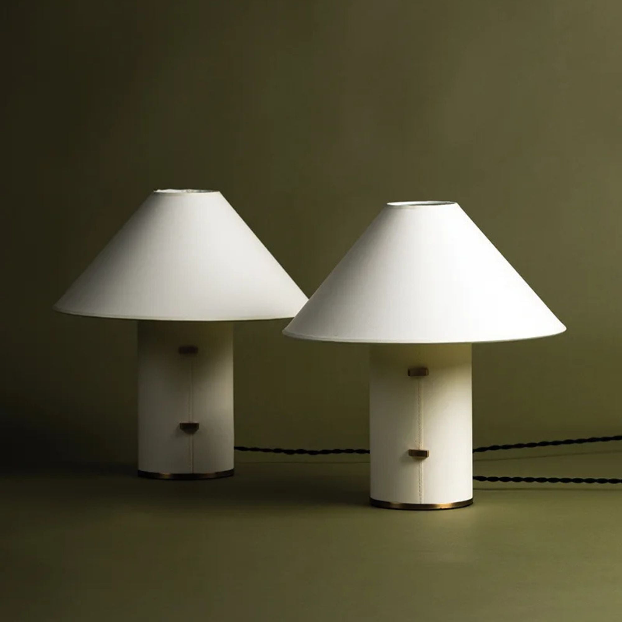 Troy Lighting - Bond 15" Table Lamp, Patina Brass Finish | Bees Lighting